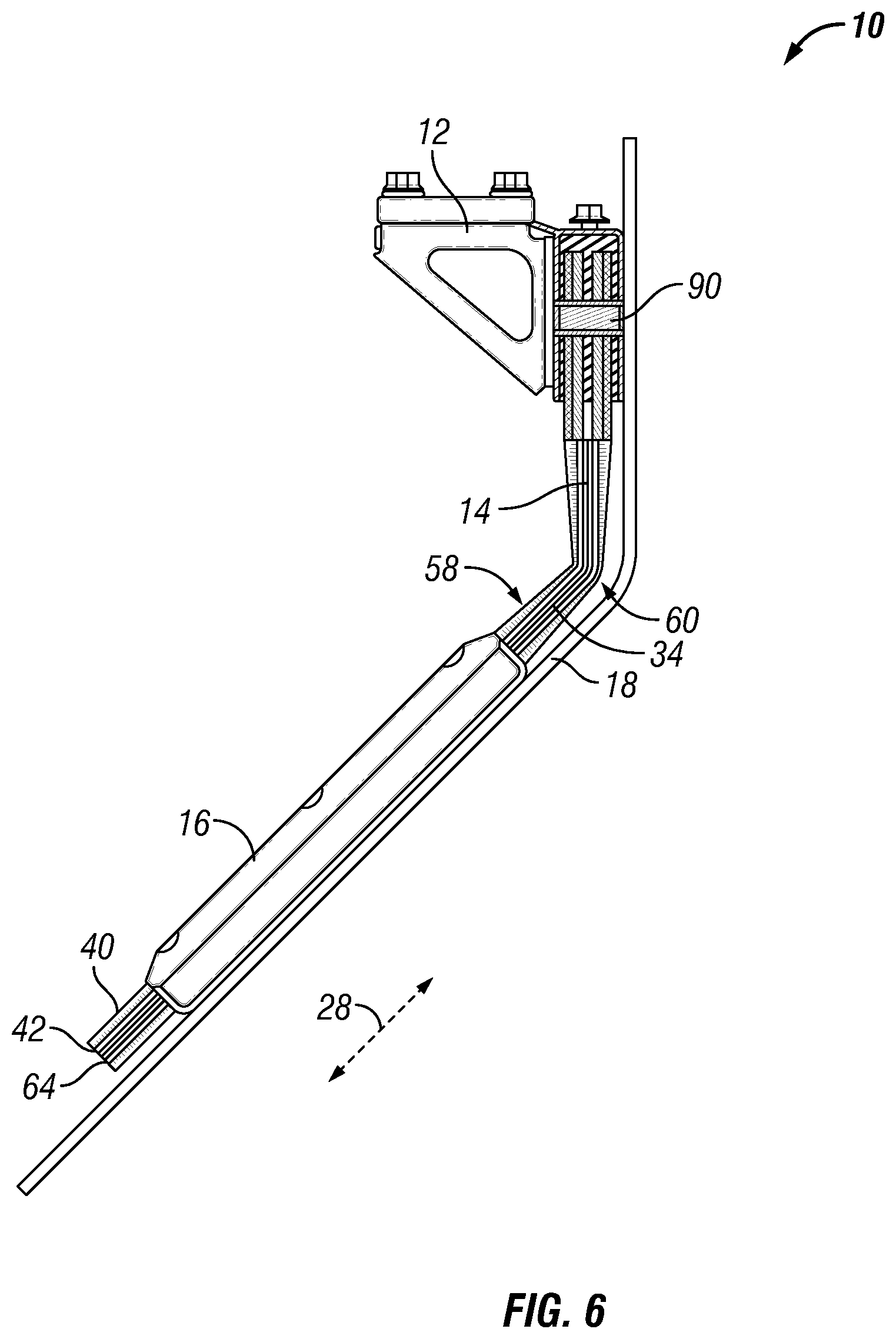 Patent US12576924 Figure 4 – Method for applying tension to aerodynamic trailer skirt