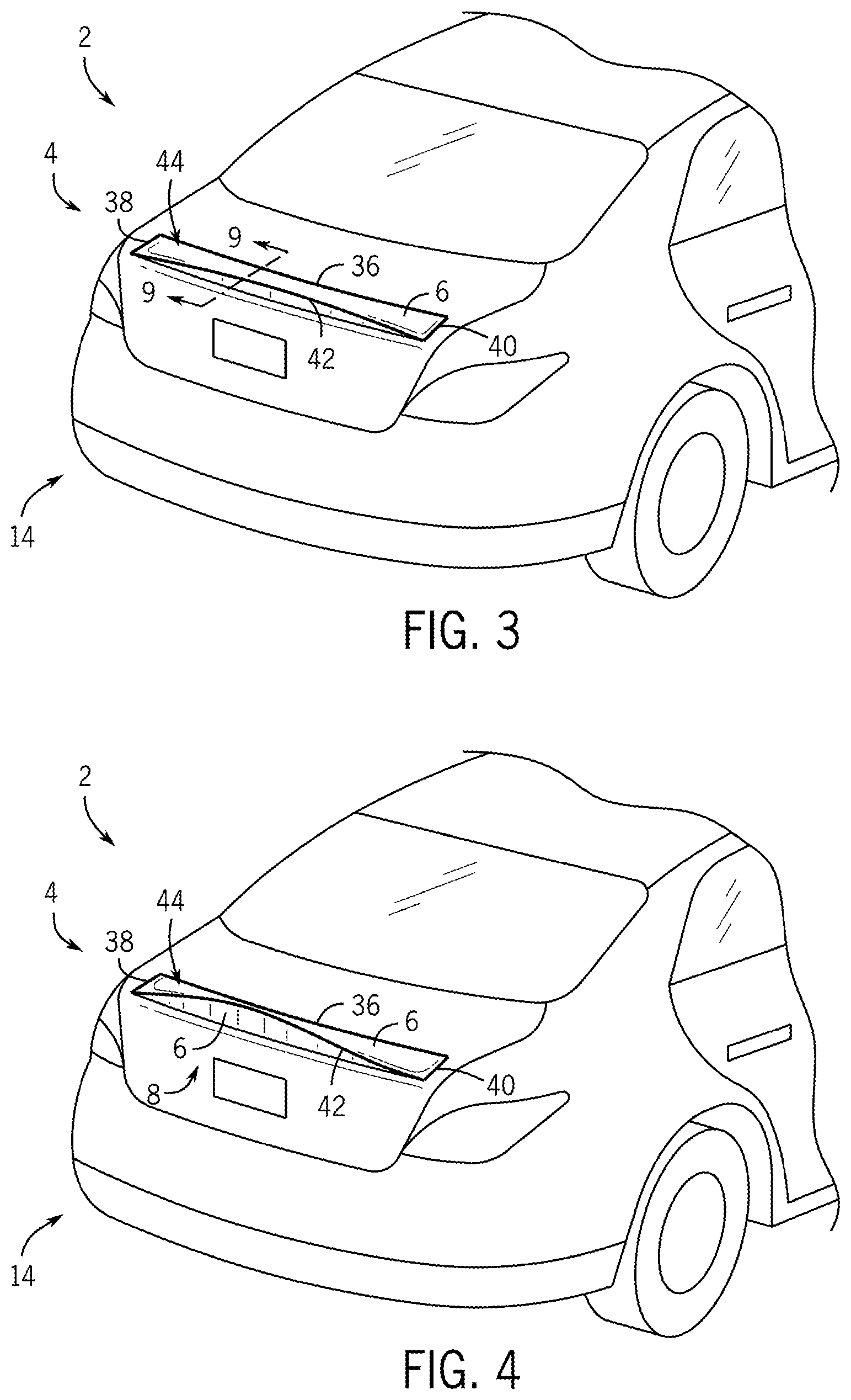 Patent US12576926 Figure 2 – Pneumatic bladder aerodynamic device