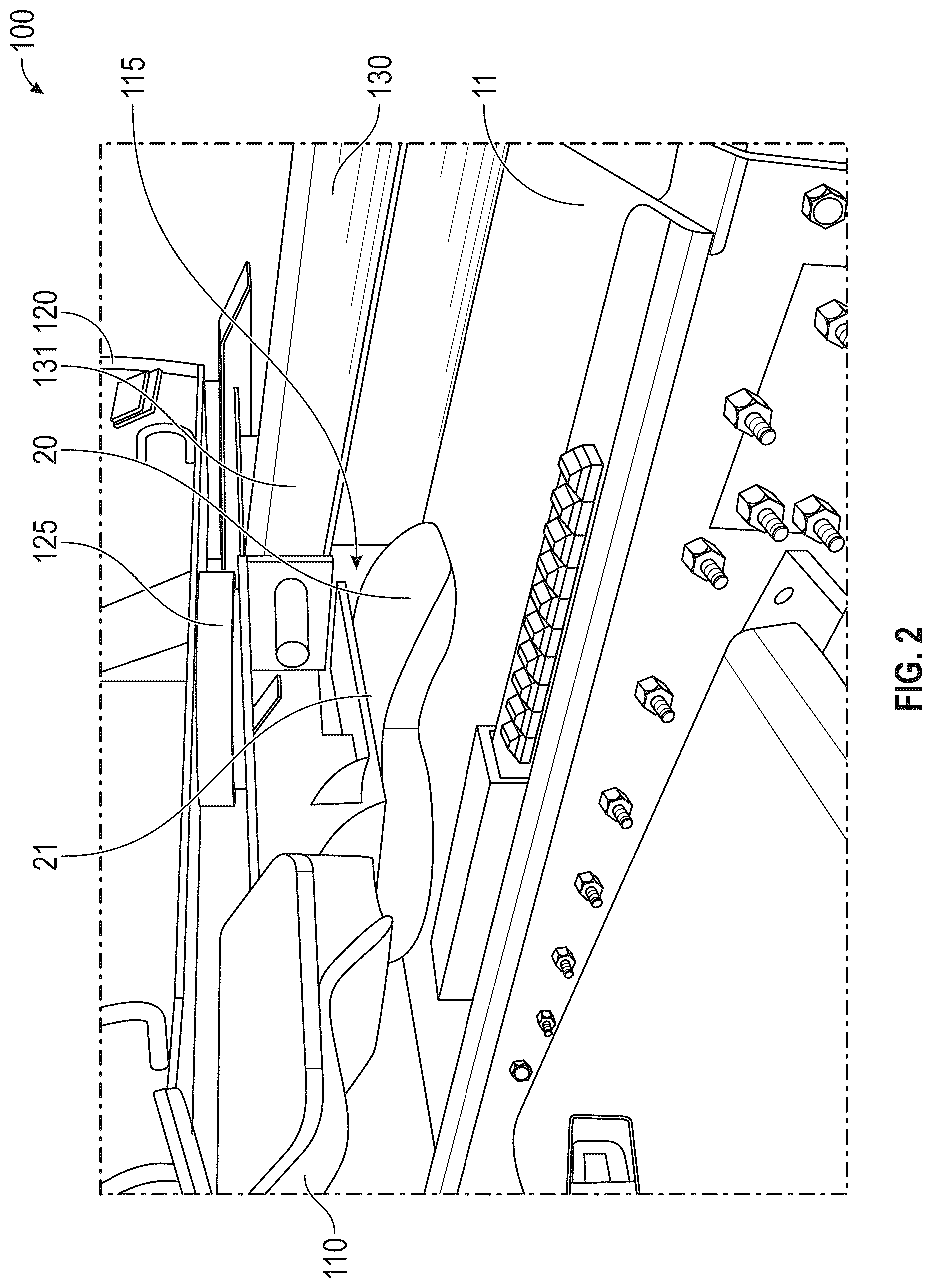 Patent US12576927 Figure 2 – Fifth wheel connector