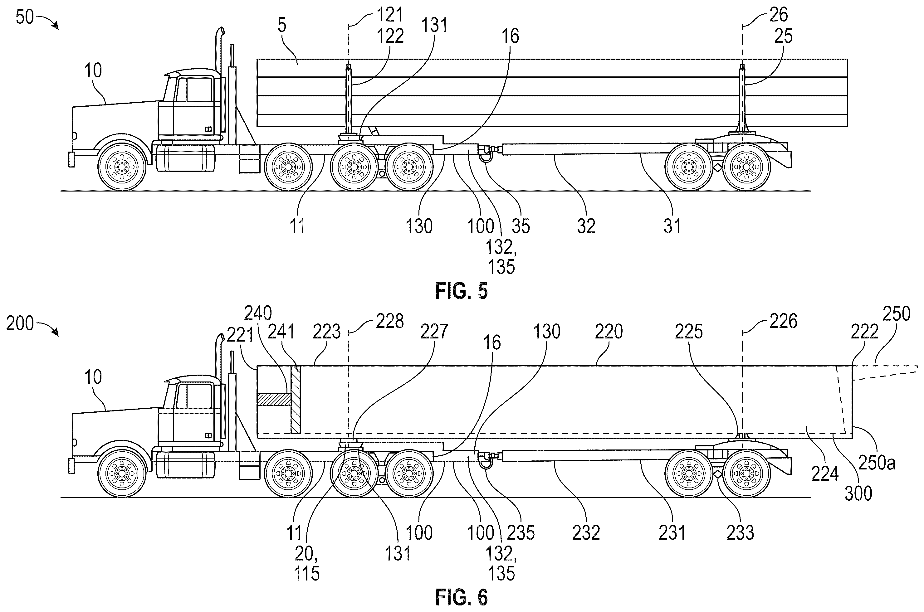 Patent US12576927 Figure 4 – Fifth wheel connector