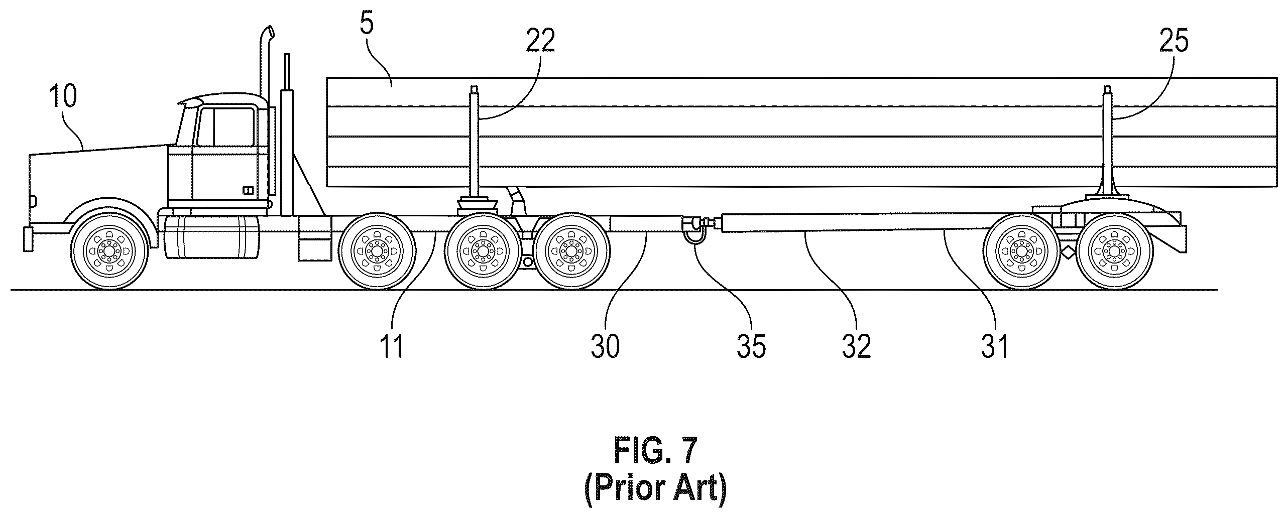 Patent US12576927 Figure 5 – Fifth wheel connector