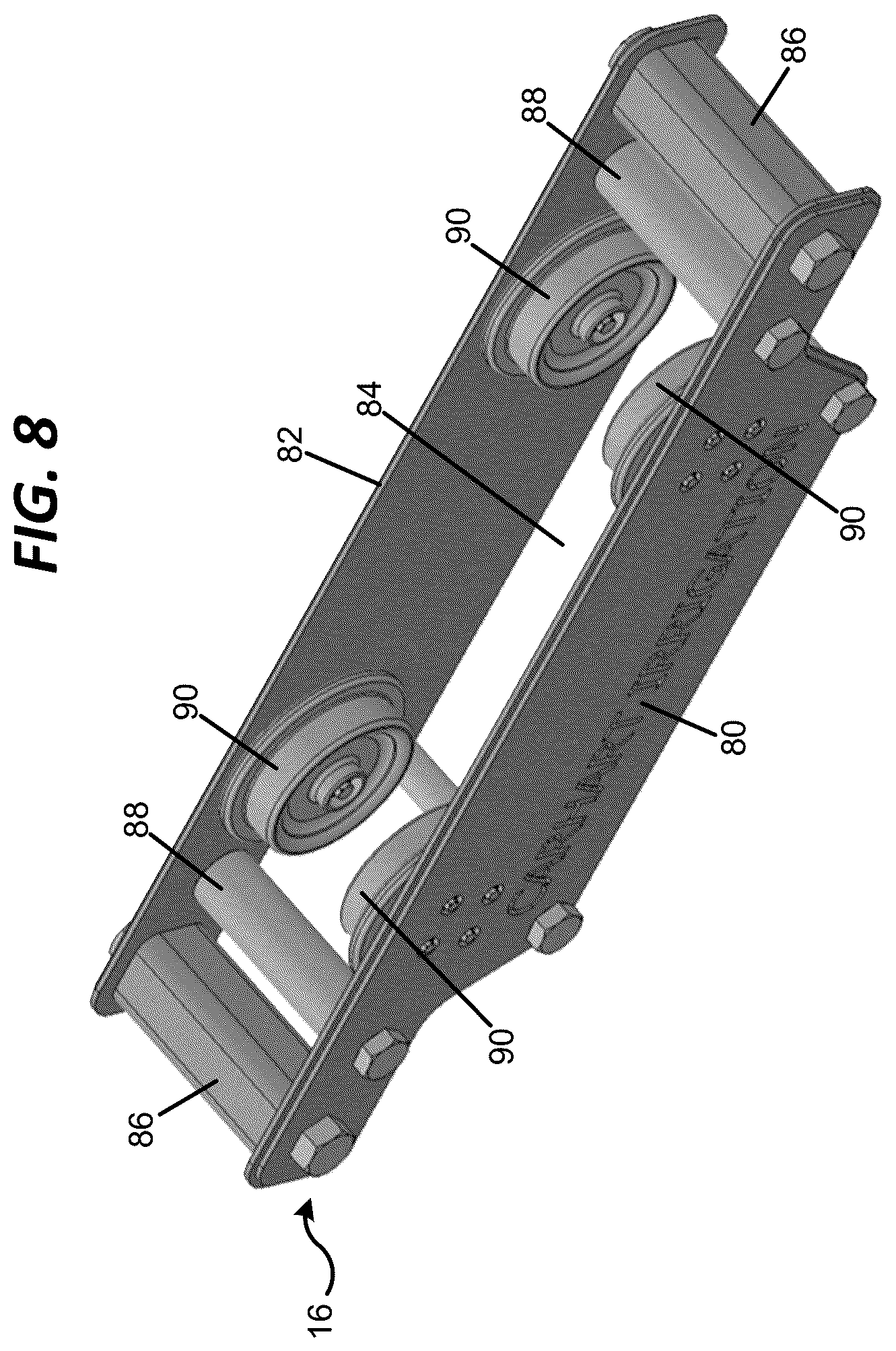 Patent US12576929 Figure 8 – Endless track assembly