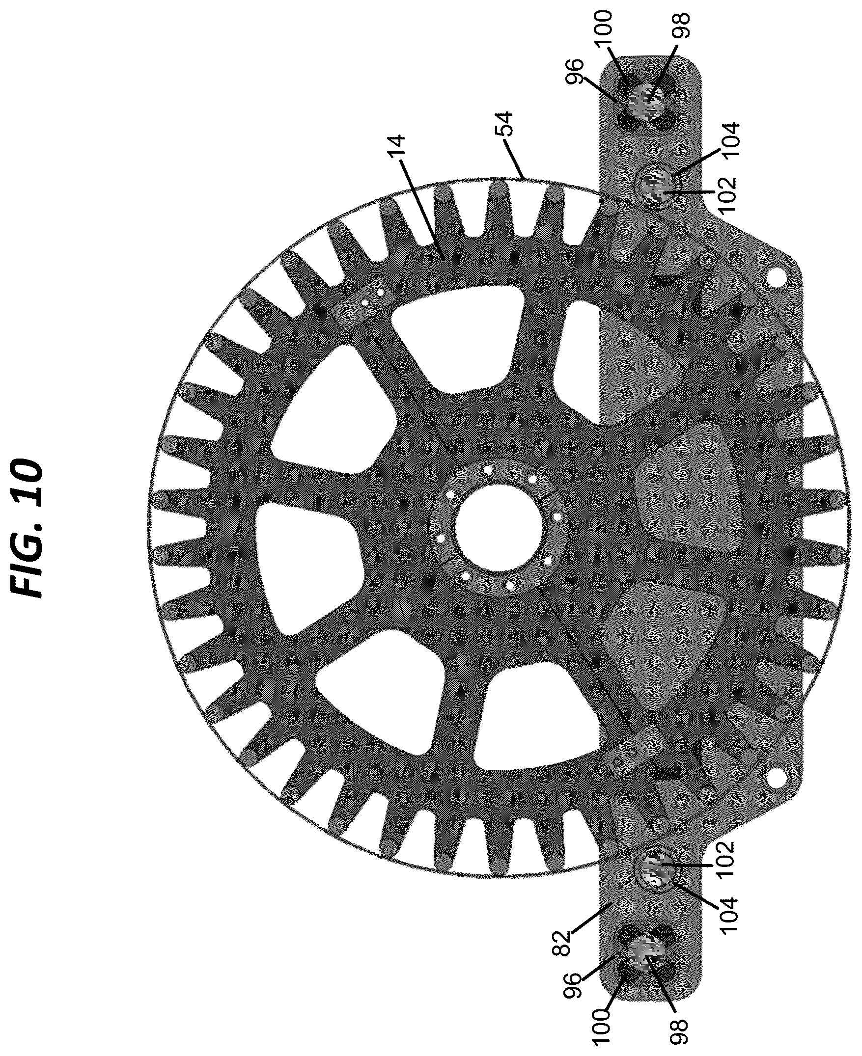 Patent US12576929 Figure 10 – Endless track assembly
