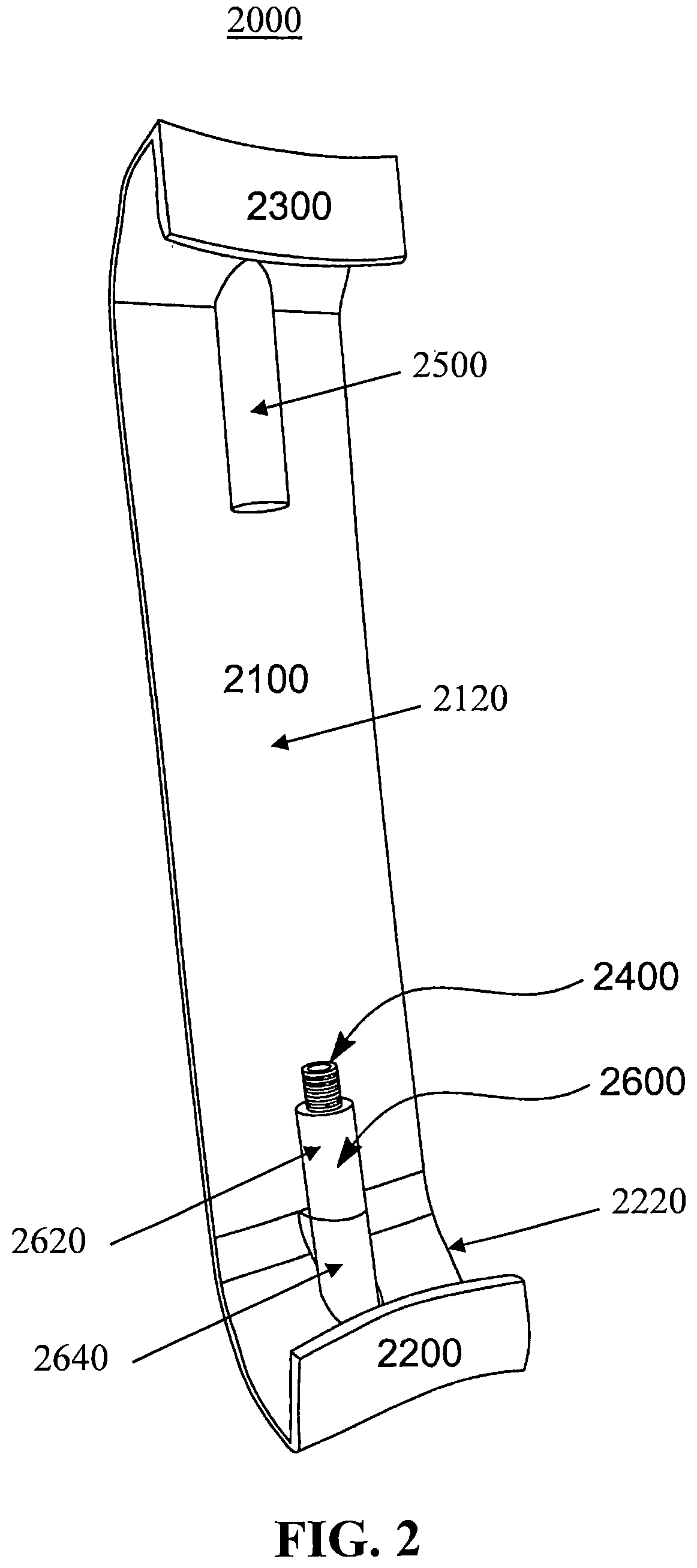Patent US12576930 Figure 2 – Traction cleat for vehicle tracks
