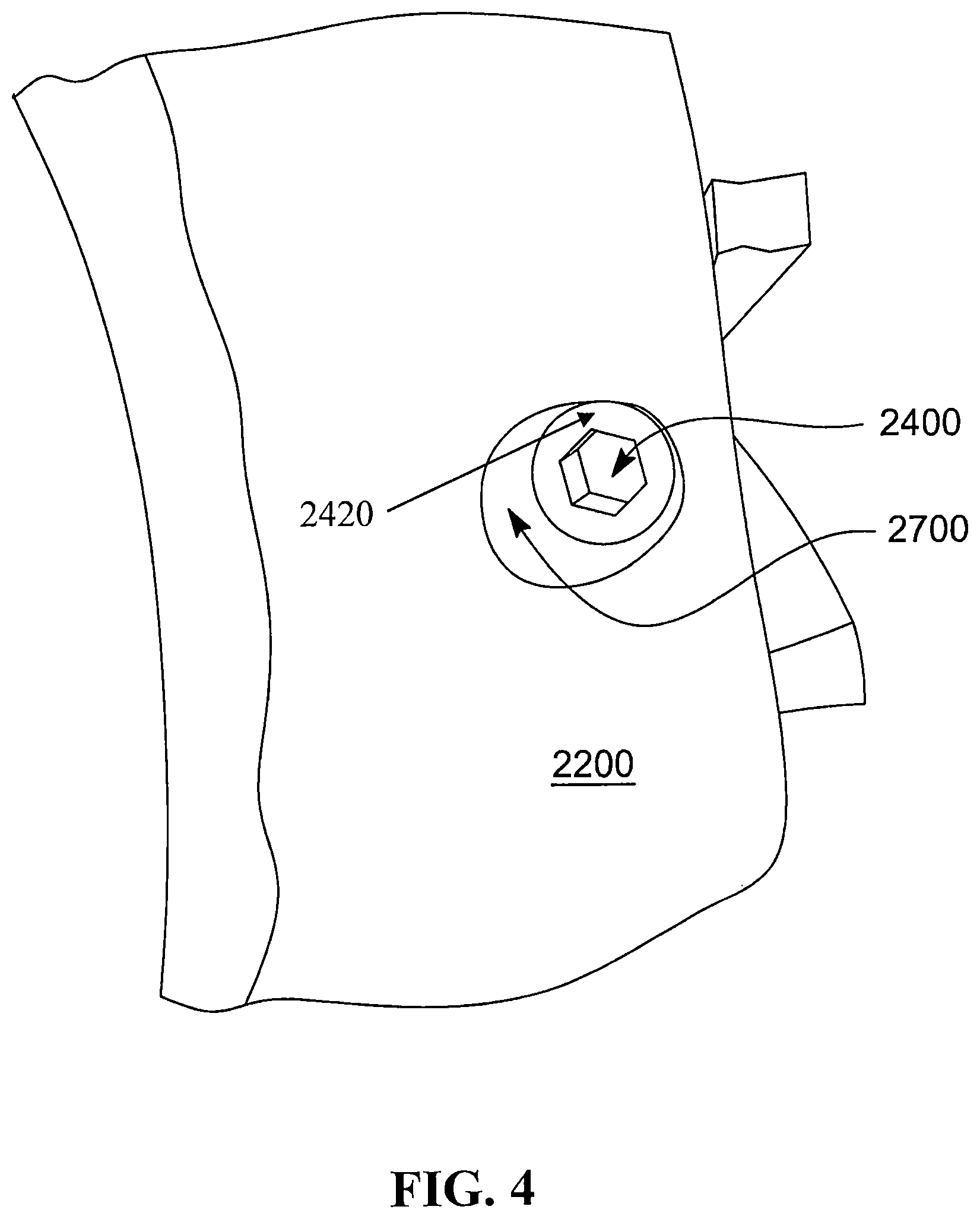 Patent US12576930 Figure 4 – Traction cleat for vehicle tracks