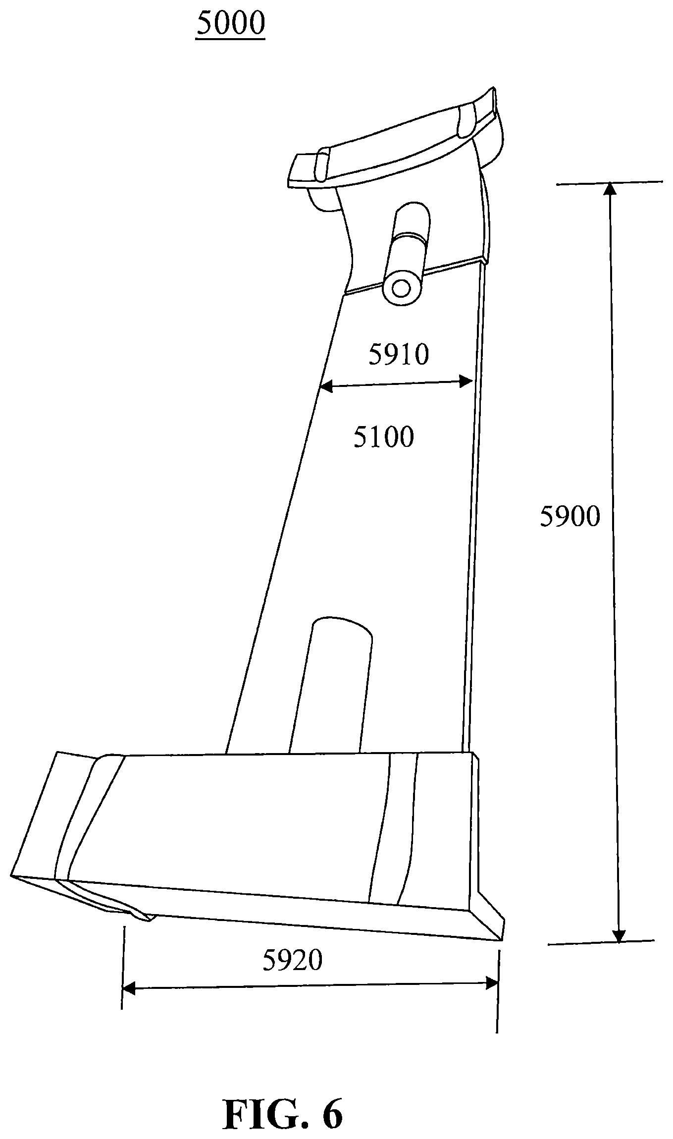 Patent US12576930 Figure 6 – Traction cleat for vehicle tracks