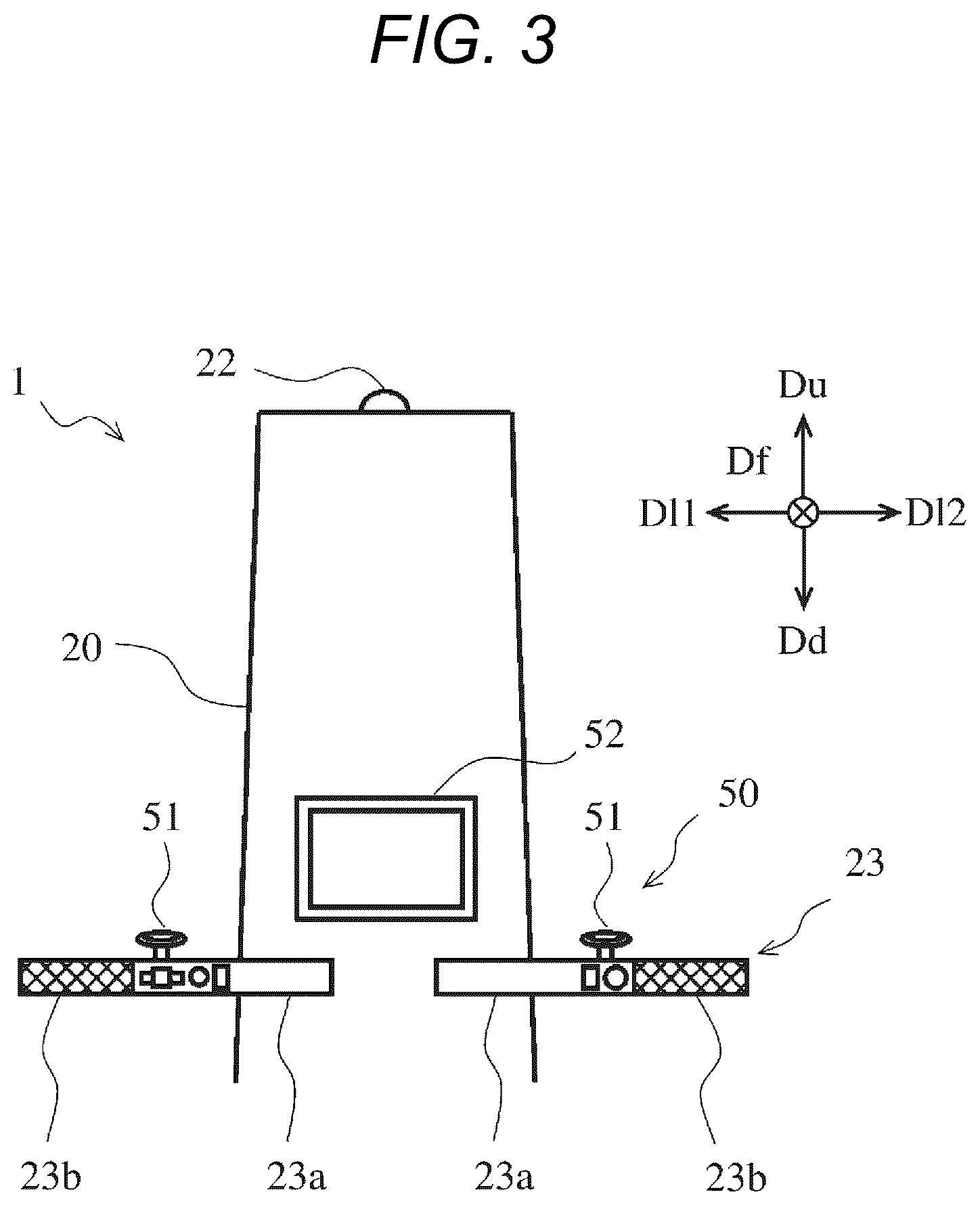 Patent US12576931 Figure 3 – Quadrupedal walking robot