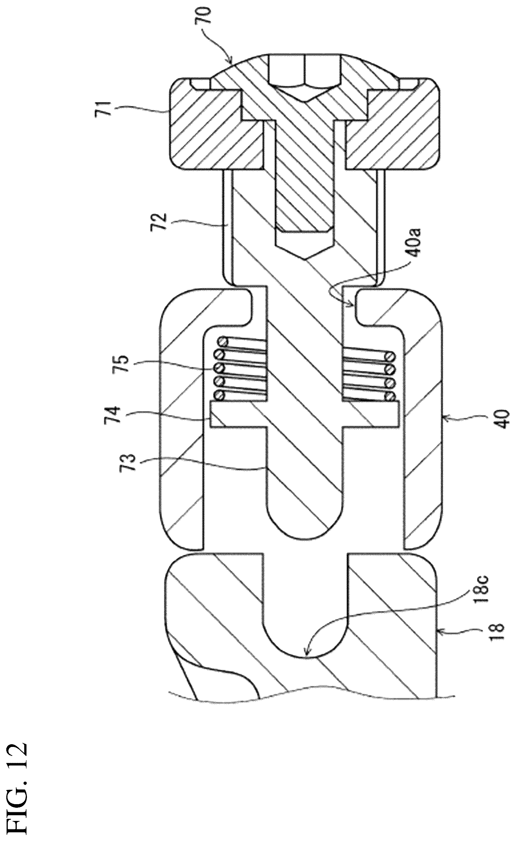 Patent US12576932 Figure 12 – Rear carrier for saddled vehicle