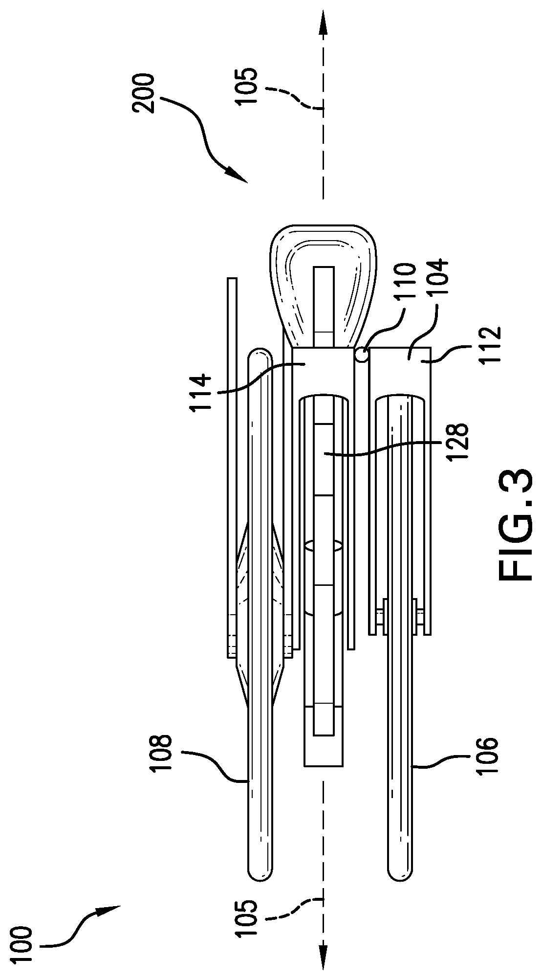 Patent US12576938 Figure 8 – Folding bicycle and method of use