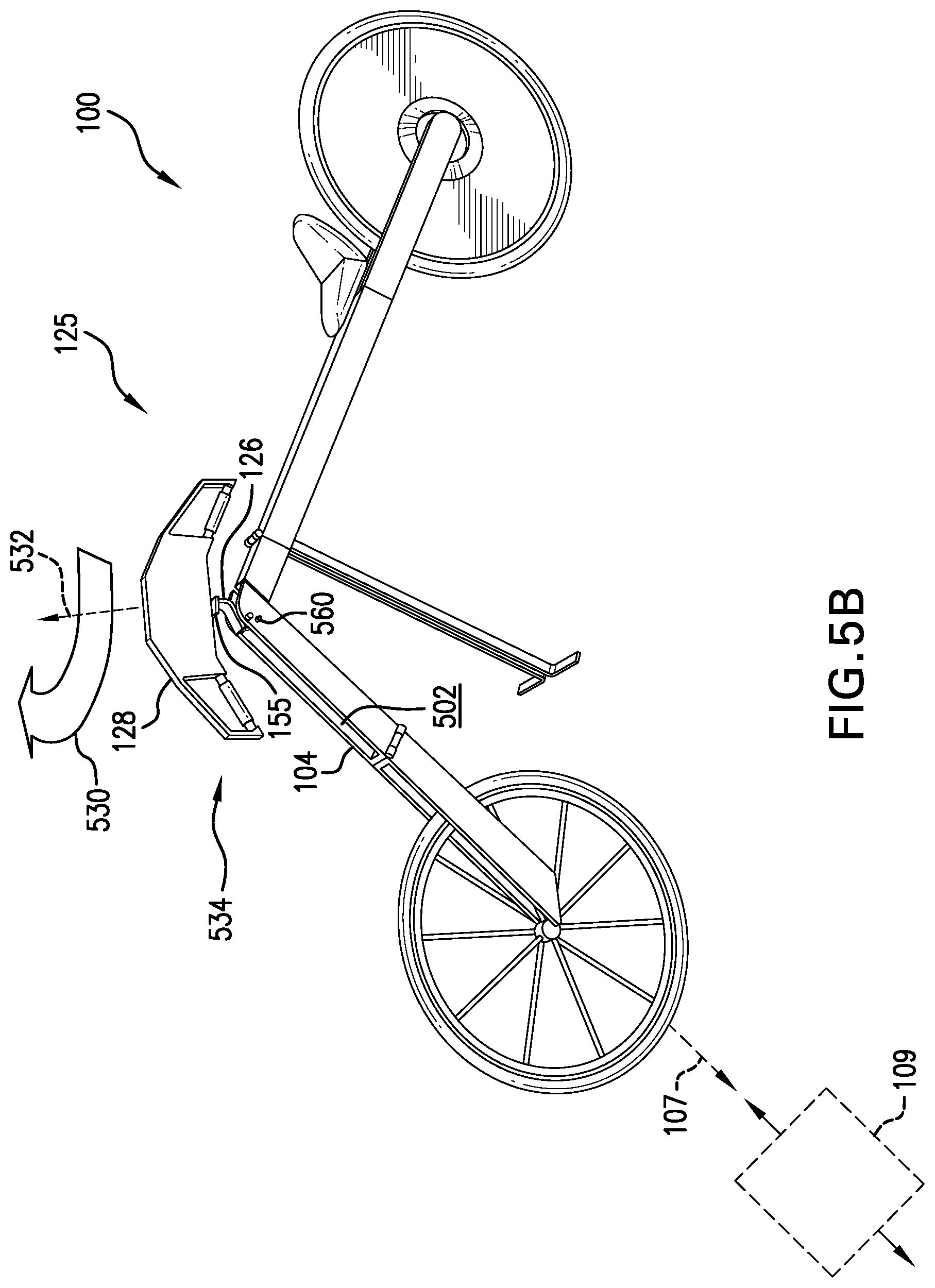 Patent US12576938 Figure 12 – Folding bicycle and method of use