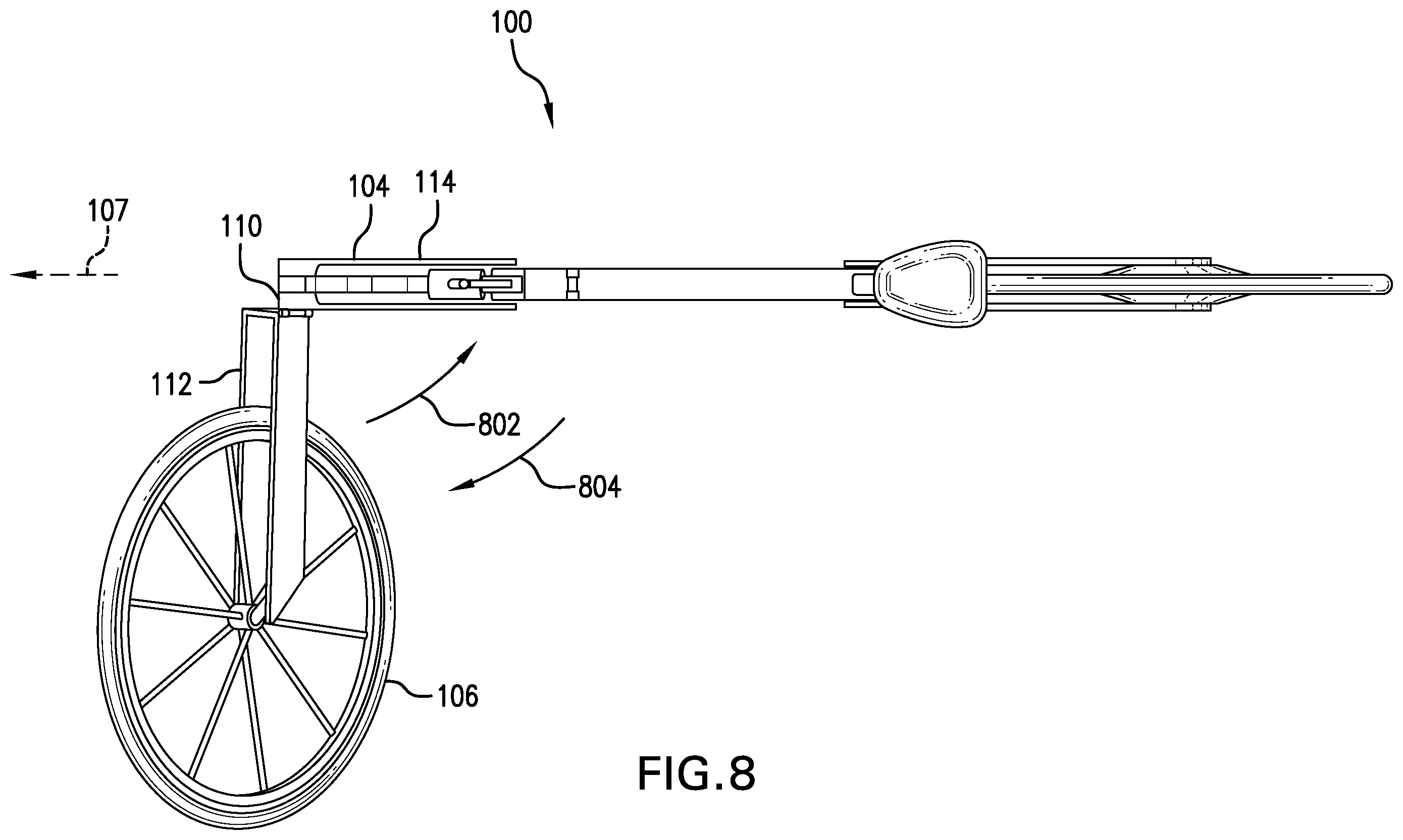 Patent US12576938 Figure 15 – Folding bicycle and method of use