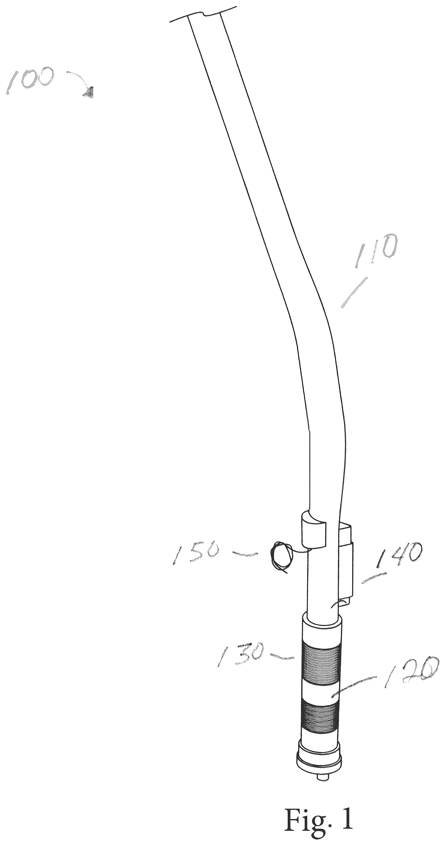 Patent US12576940 Figure 1 – Vehicle handle safety device control system and method