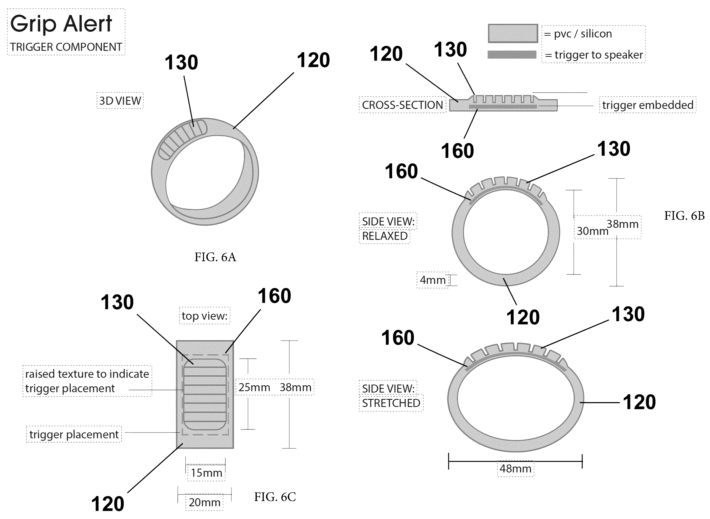 Patent US12576940 Figure 6 – Vehicle handle safety device control system and method