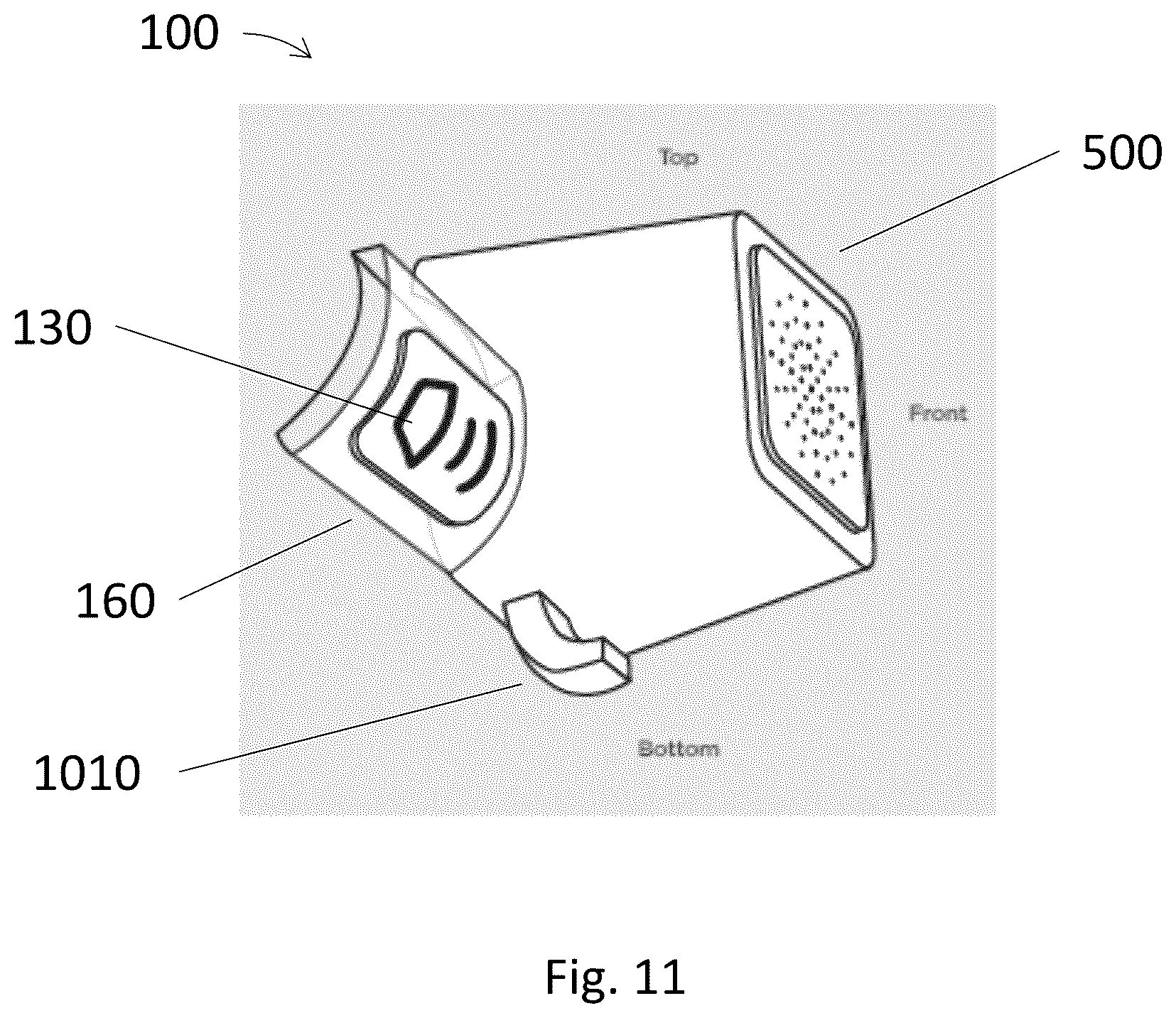 Patent US12576940 Figure 11 – Vehicle handle safety device control system and method