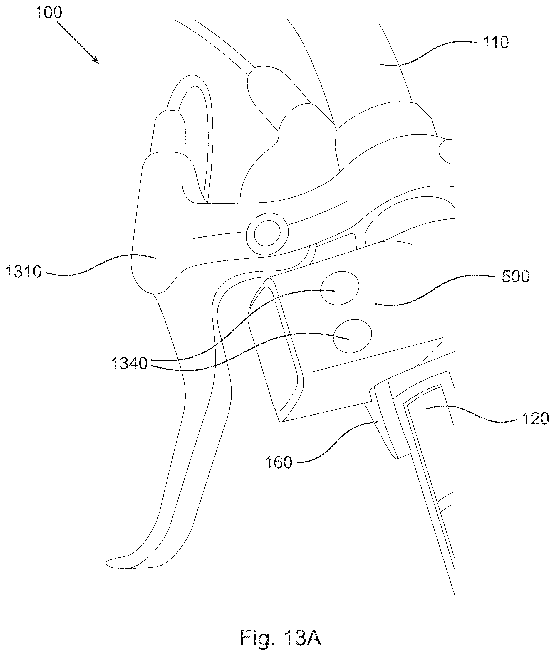 Patent US12576940 Figure 13 – Vehicle handle safety device control system and method