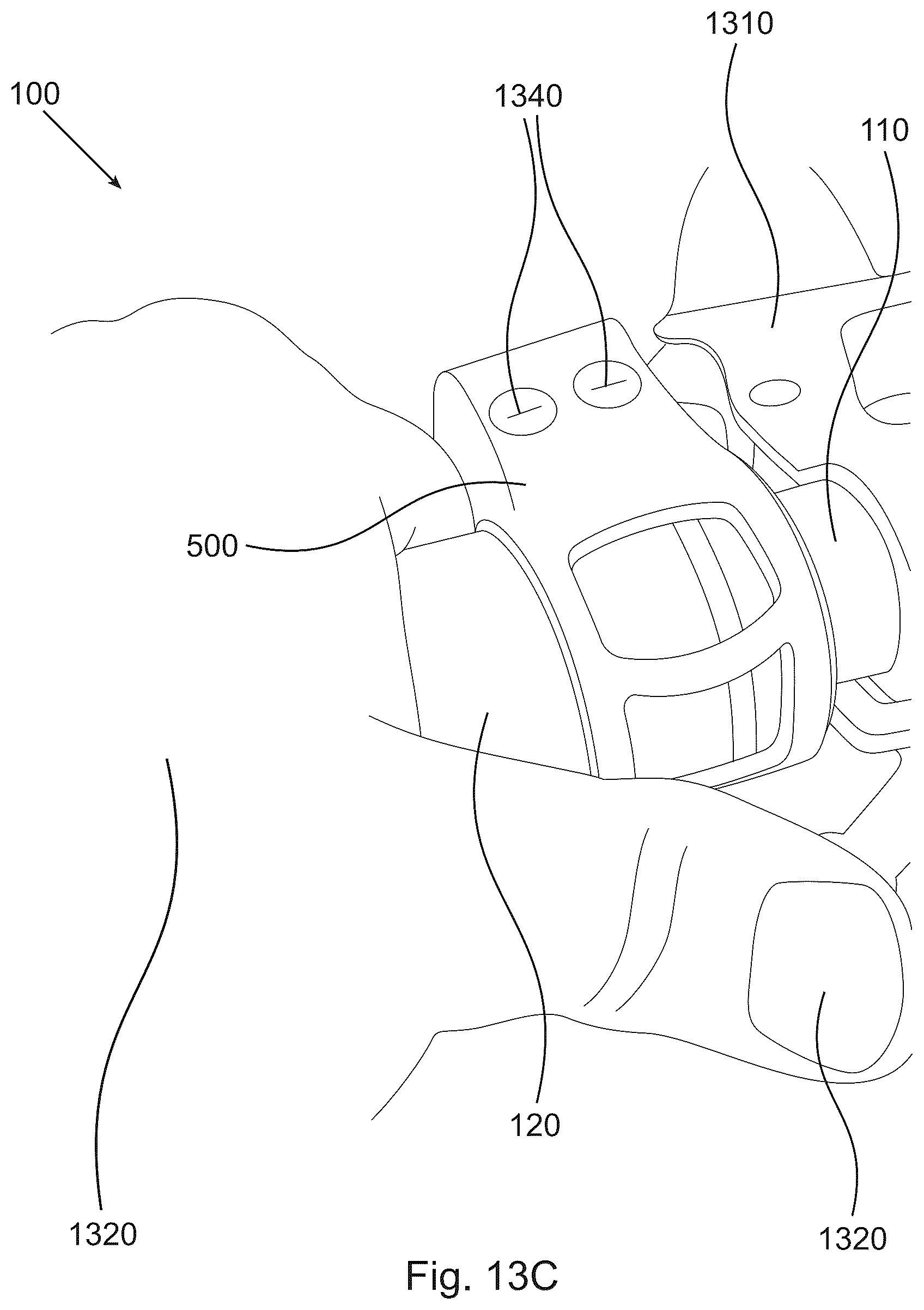 Patent US12576940 Figure 15 – Vehicle handle safety device control system and method