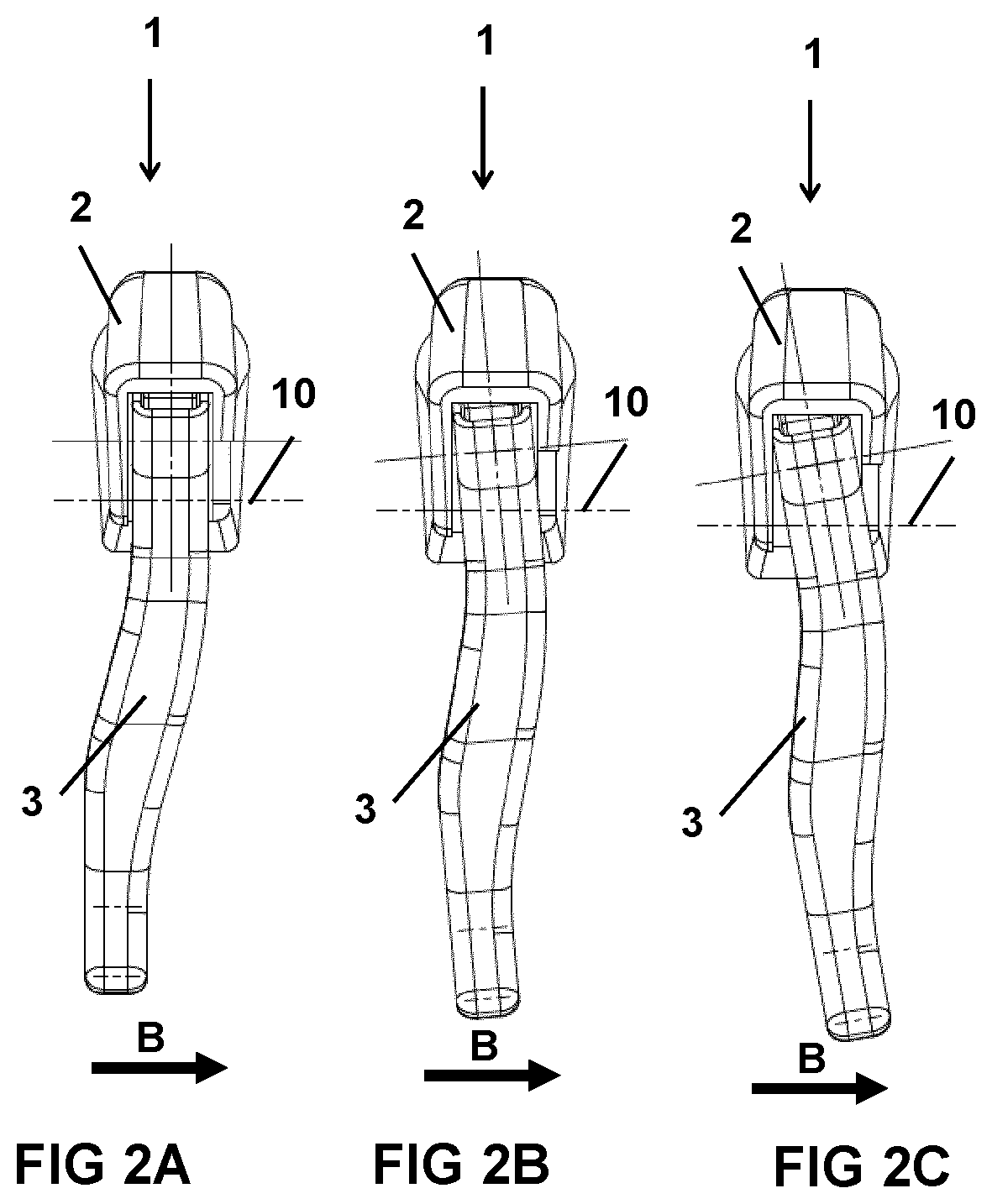 Patent US12576941 Figure 2 – Control device for a bicycle
