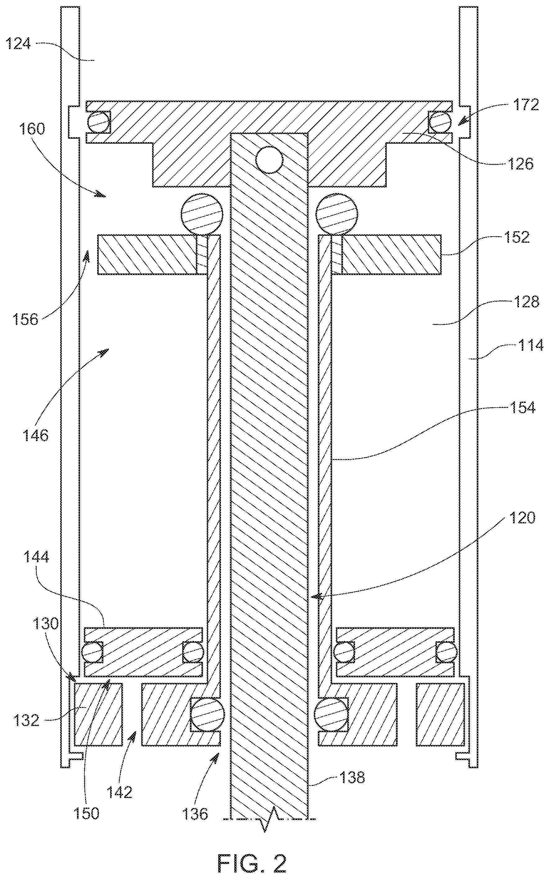 Patent US12576942 Figure 2 – Suspension fork