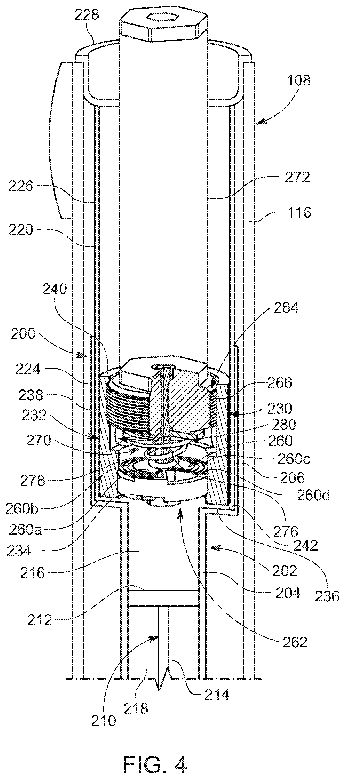 Patent US12576942 Figure 4 – Suspension fork