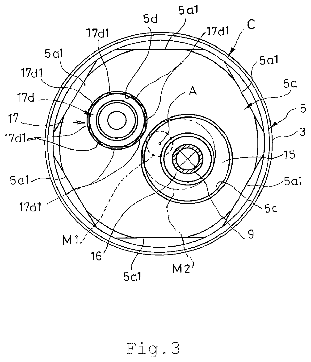 Patent US12576943 Figure 3 – Front fork