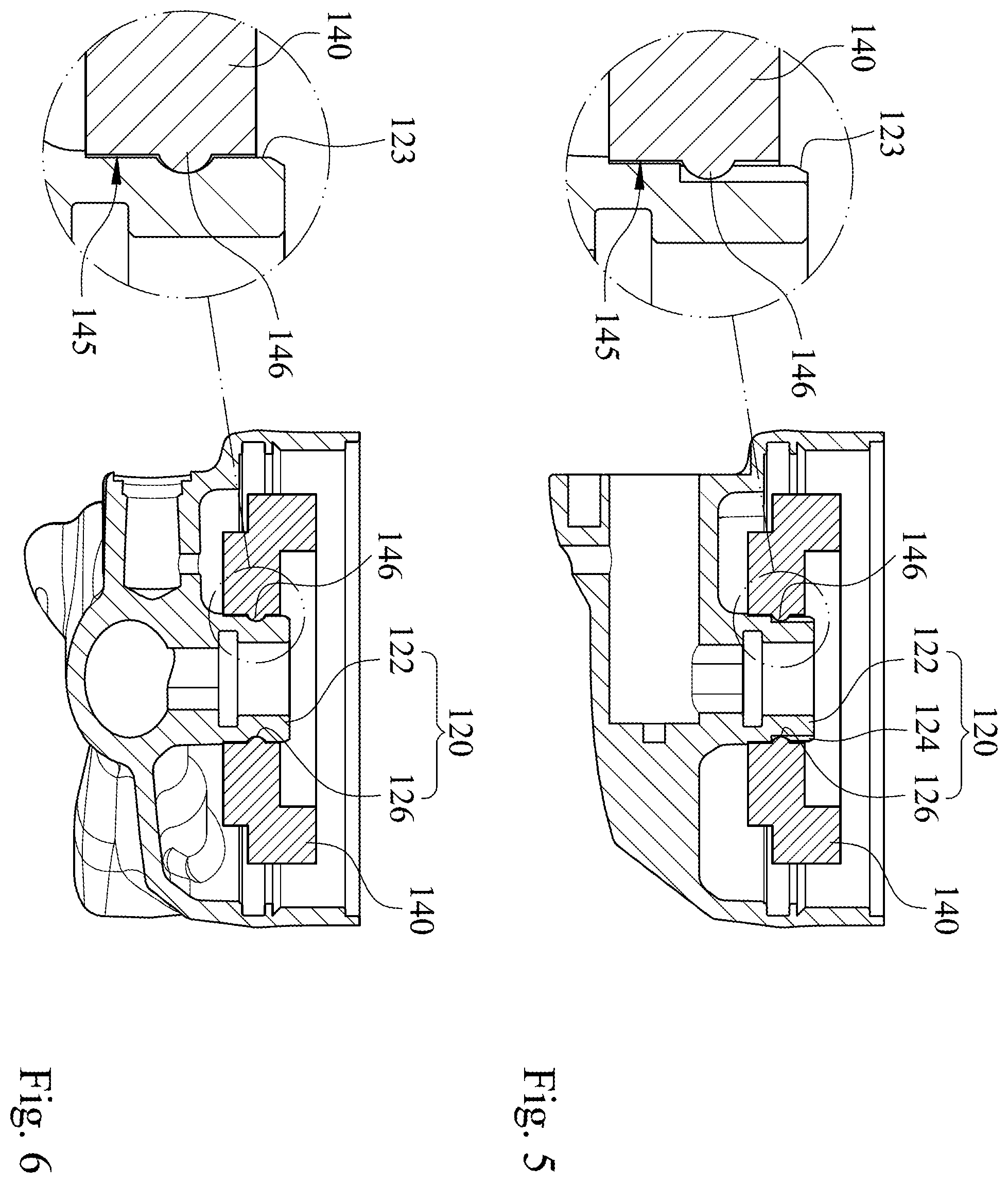 Patent US12576944 Figure 4 – Bicycle shock absorber structure and bicycle