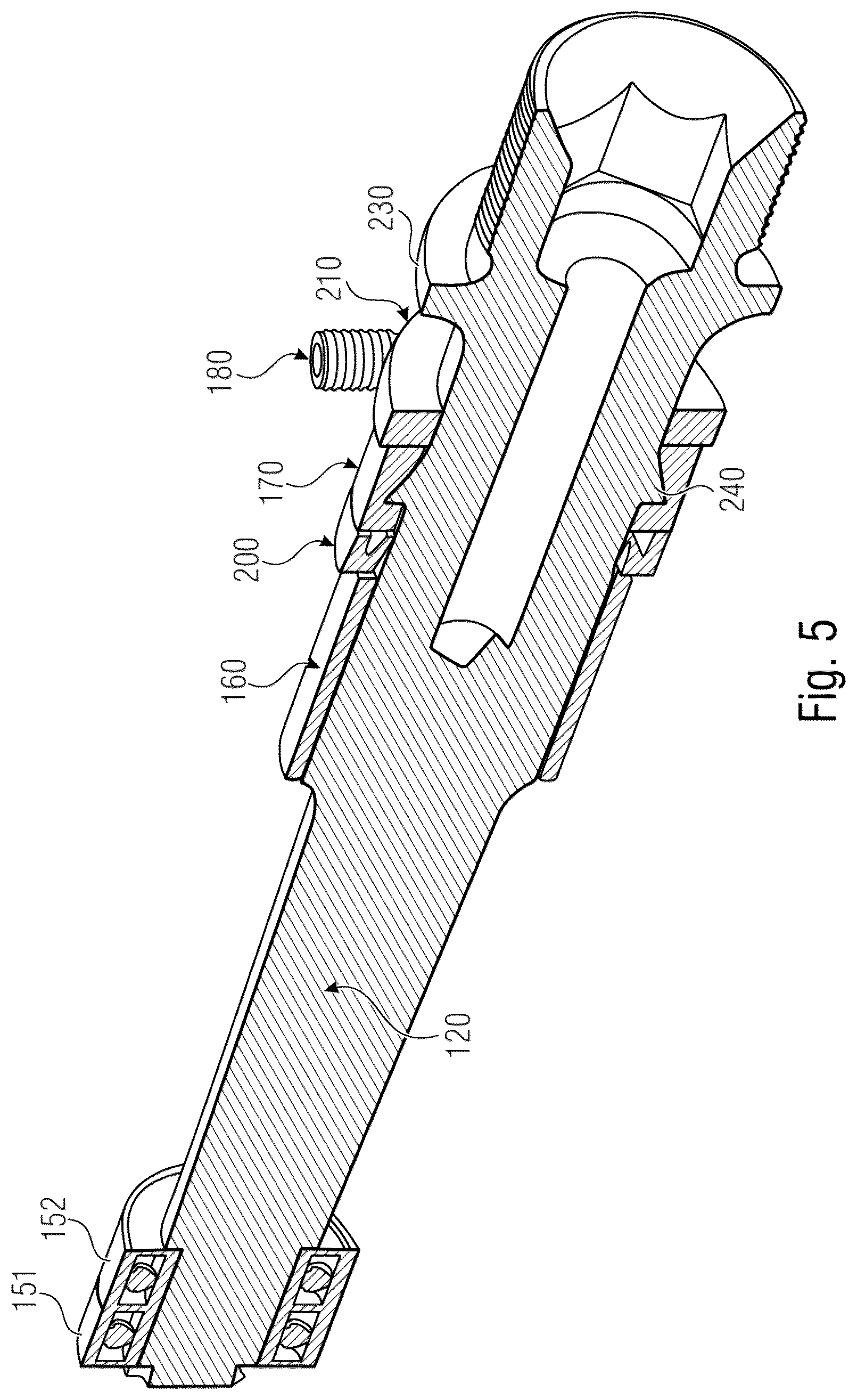 Patent US12576945 Figure 5 – Pedal with adjustable rotation brake