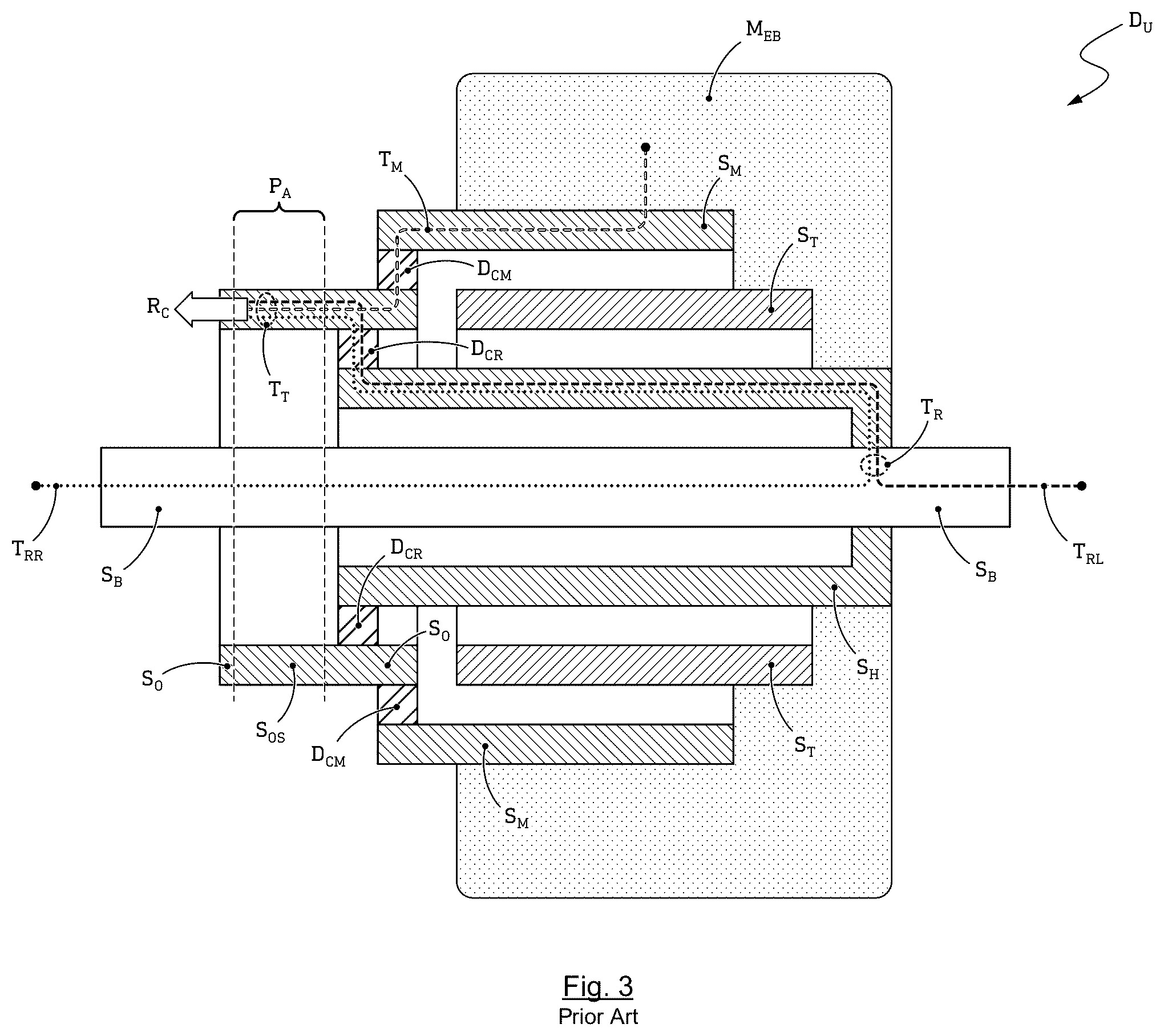 Patent US12576946 Figure 3 – Bicycle torque sensor