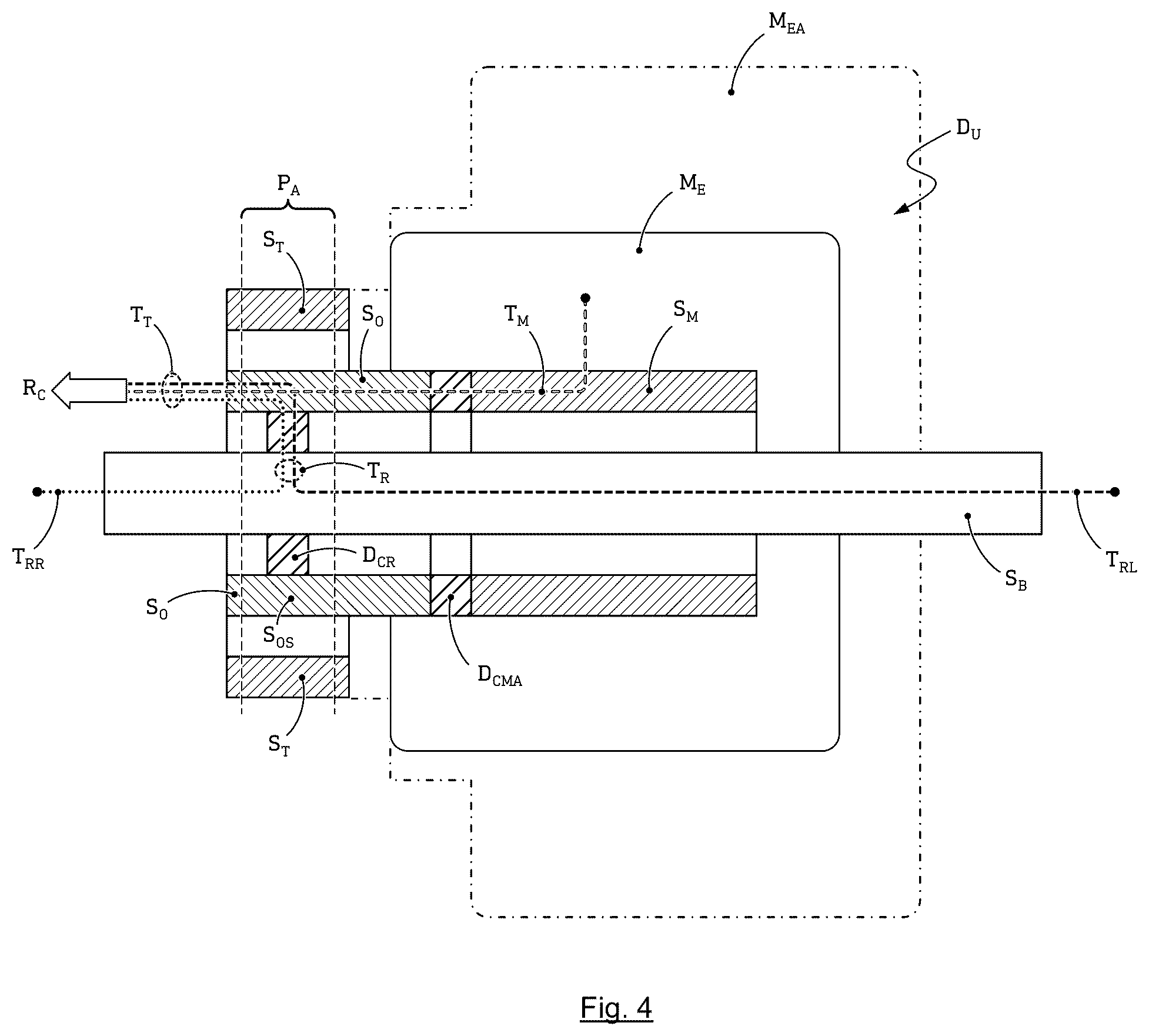 Patent US12576946 Figure 4 – Bicycle torque sensor