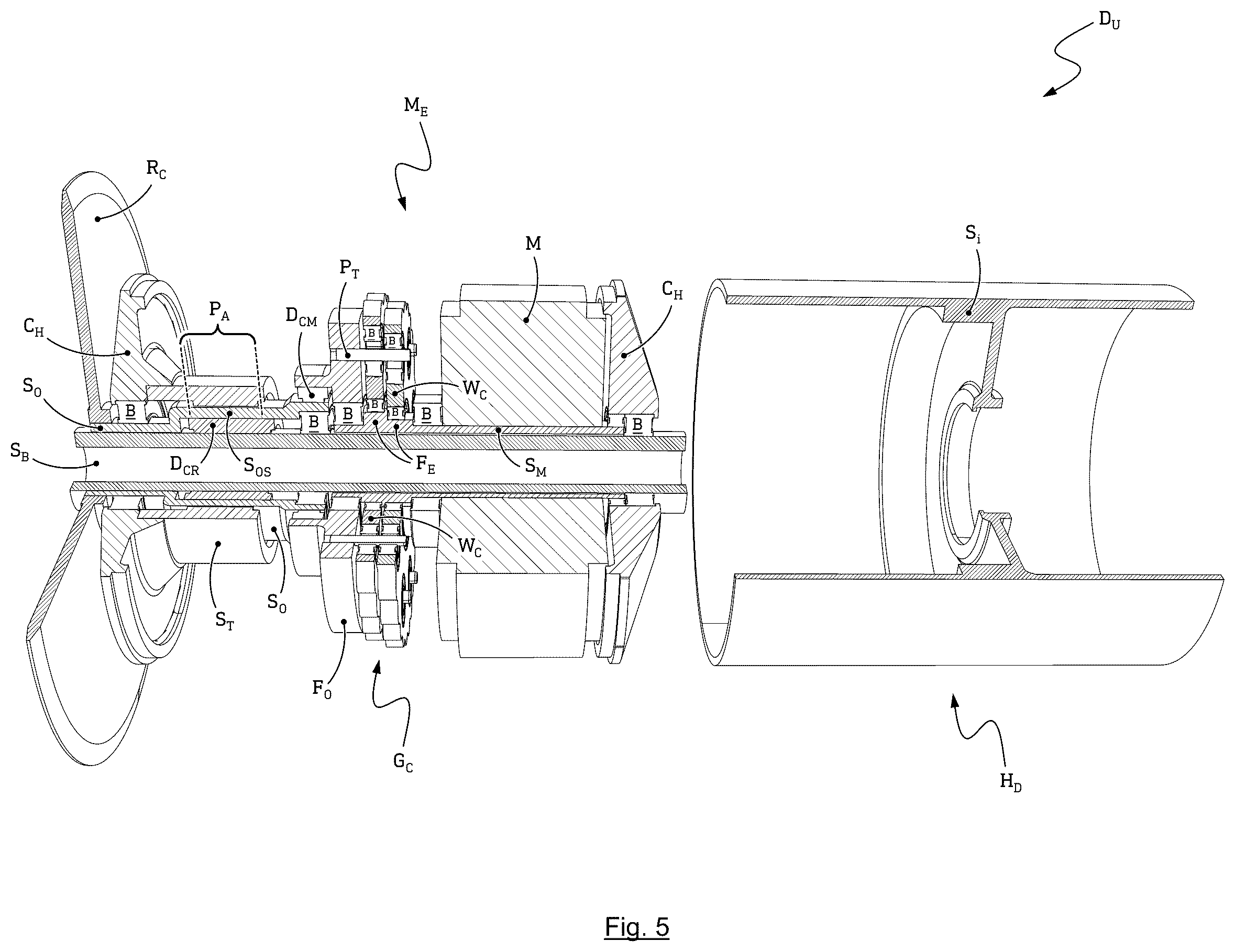 Patent US12576946 Figure 5 – Bicycle torque sensor