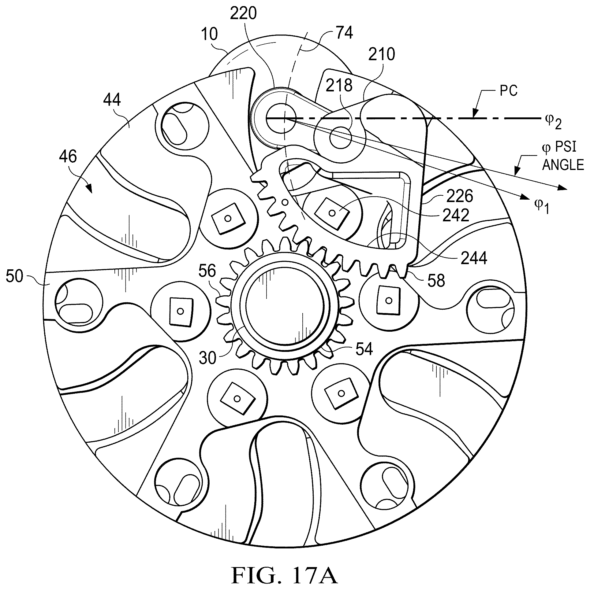 Patent US12576947 Figure 20 – Rocker link shifting system for a continuously variable transmission