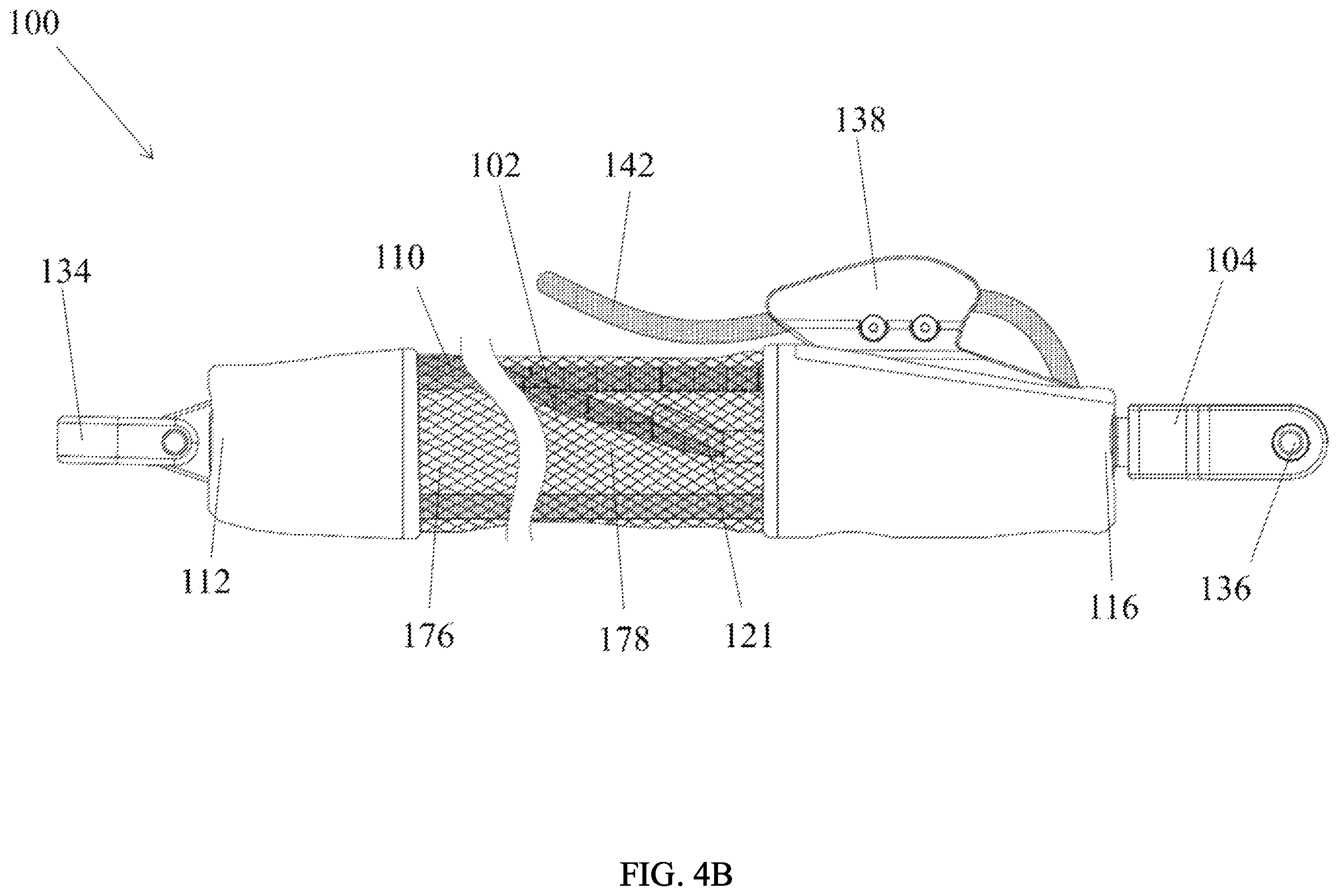 Patent US12576948 Figure 6 – Block and tackle assembly for bladder anchor