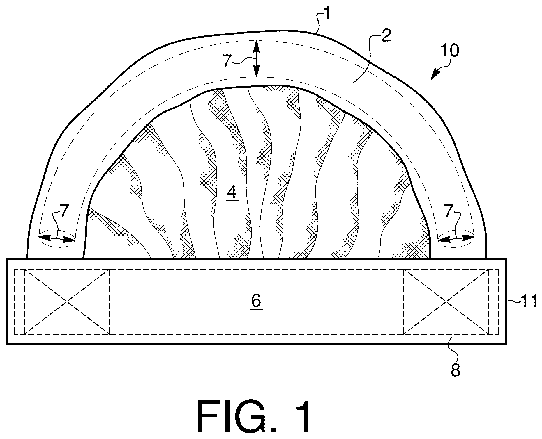 Patent US12576949 Figure 1 – User handle for watersports device