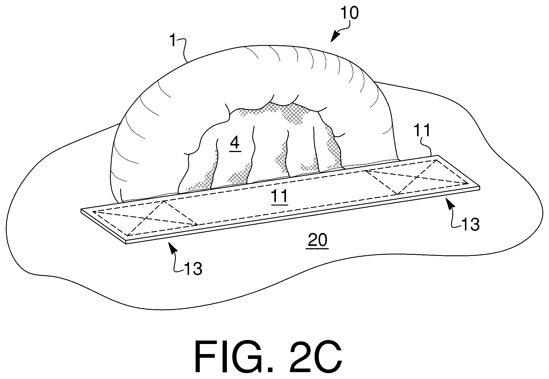Patent US12576949 Figure 3 – User handle for watersports device