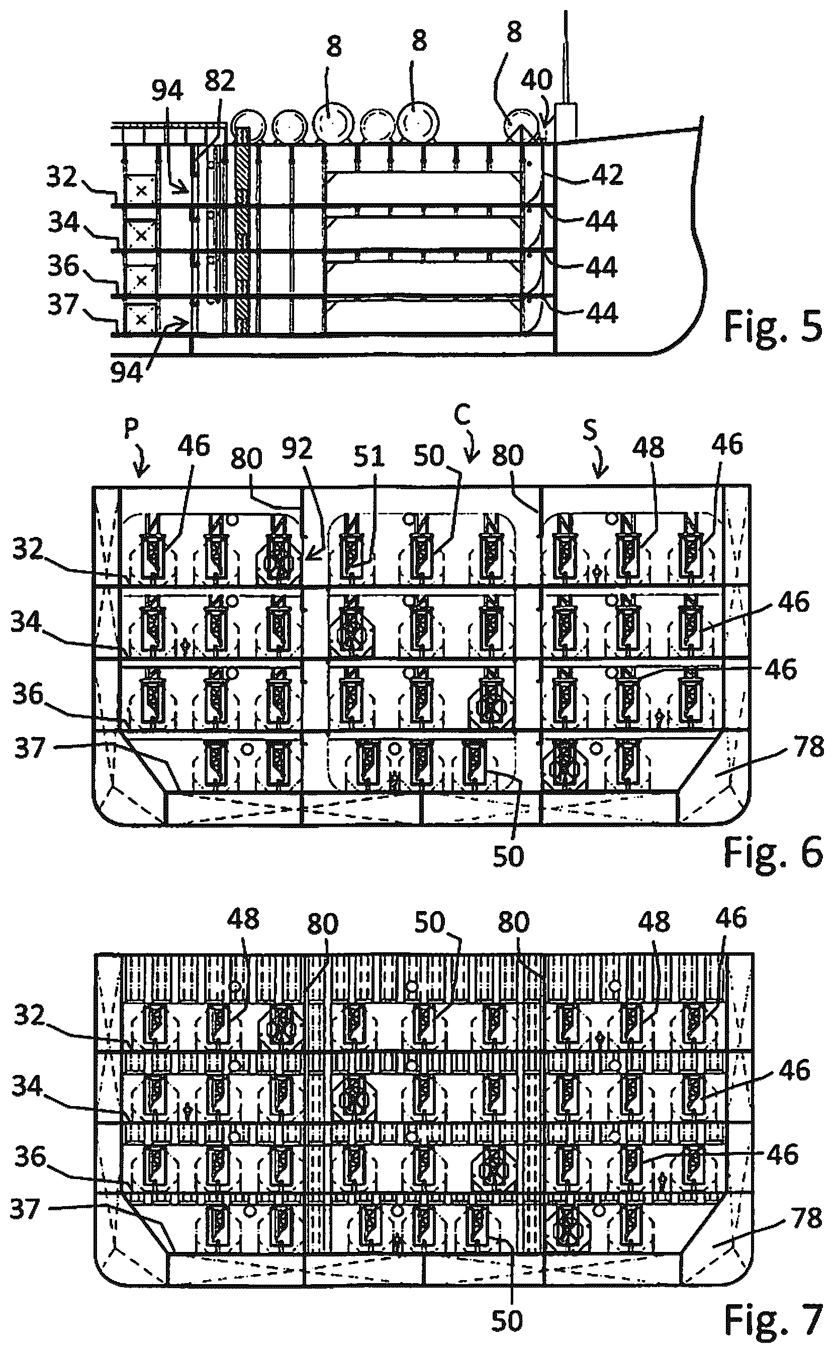Patent US12576950 Figure 3 – Factory for producing an elongated tension member, and method for constructing such a factory