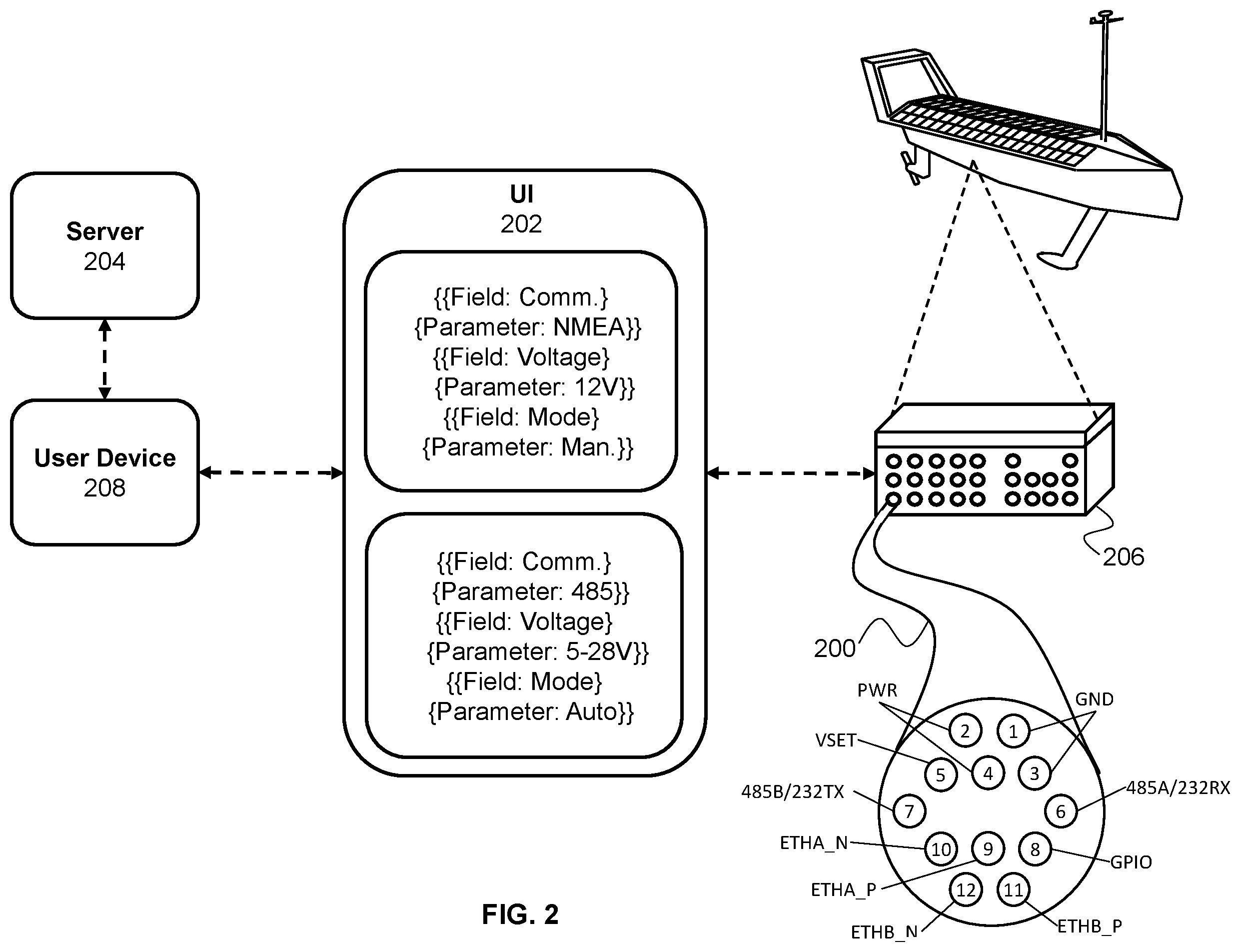 Patent US12576953 Figure 2 – Rapid payload interchangeability in autonomous vehicles