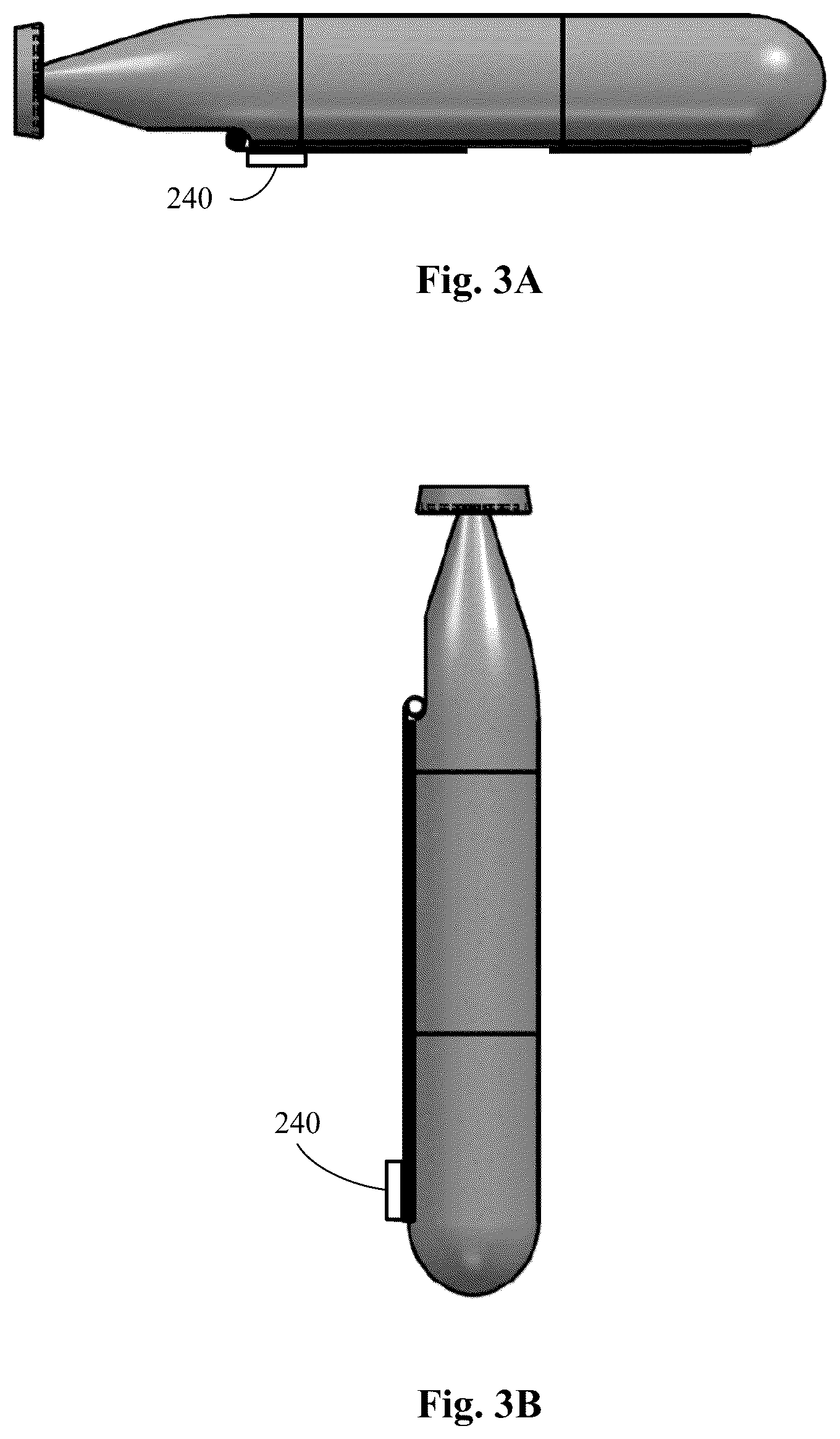 Patent US12576955 Figure 3 – Mass shifting apparatus and system for inducing a vertical dive in submersible conveyances