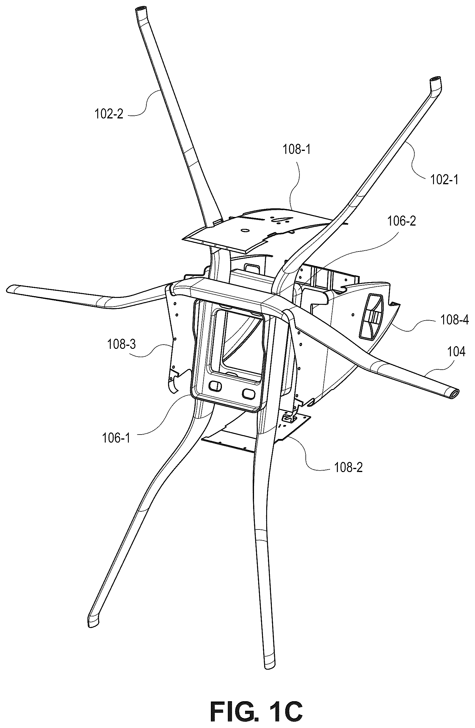 Patent US12576958 Figure 3 – Aerial vehicle airframe design and manufacturing