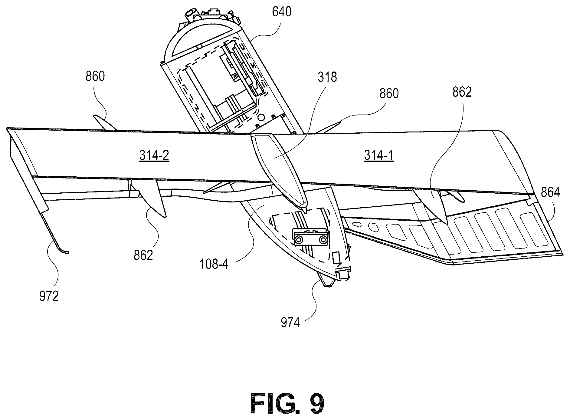 Patent US12576958 Figure 18 – Aerial vehicle airframe design and manufacturing