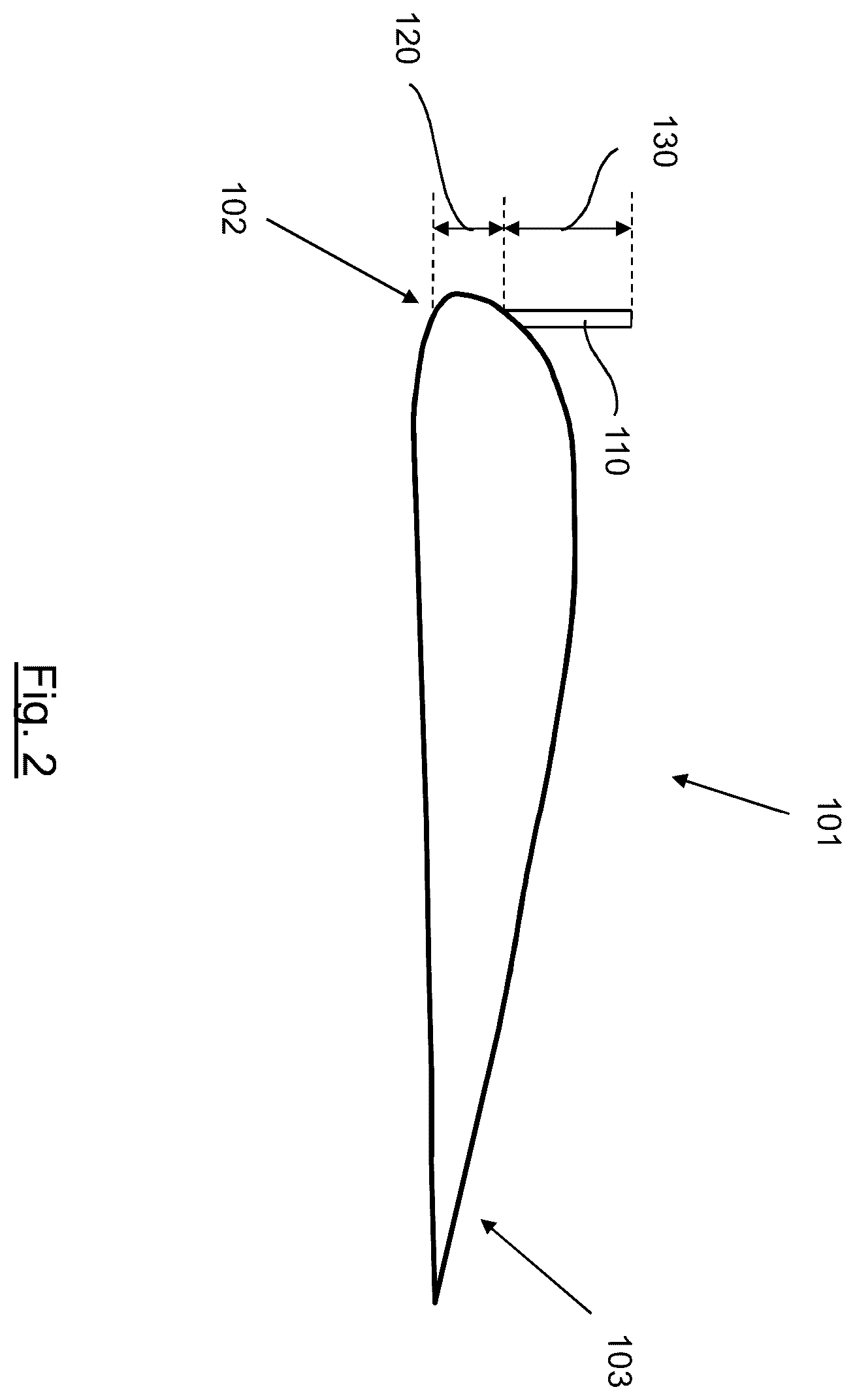 Patent US12576961 Figure 2 – Aircraft control surface system