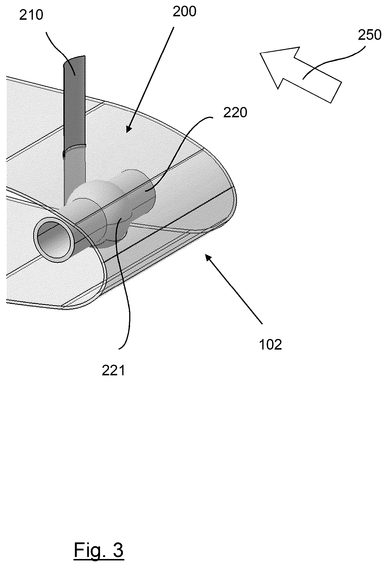 Patent US12576961 Figure 3 – Aircraft control surface system