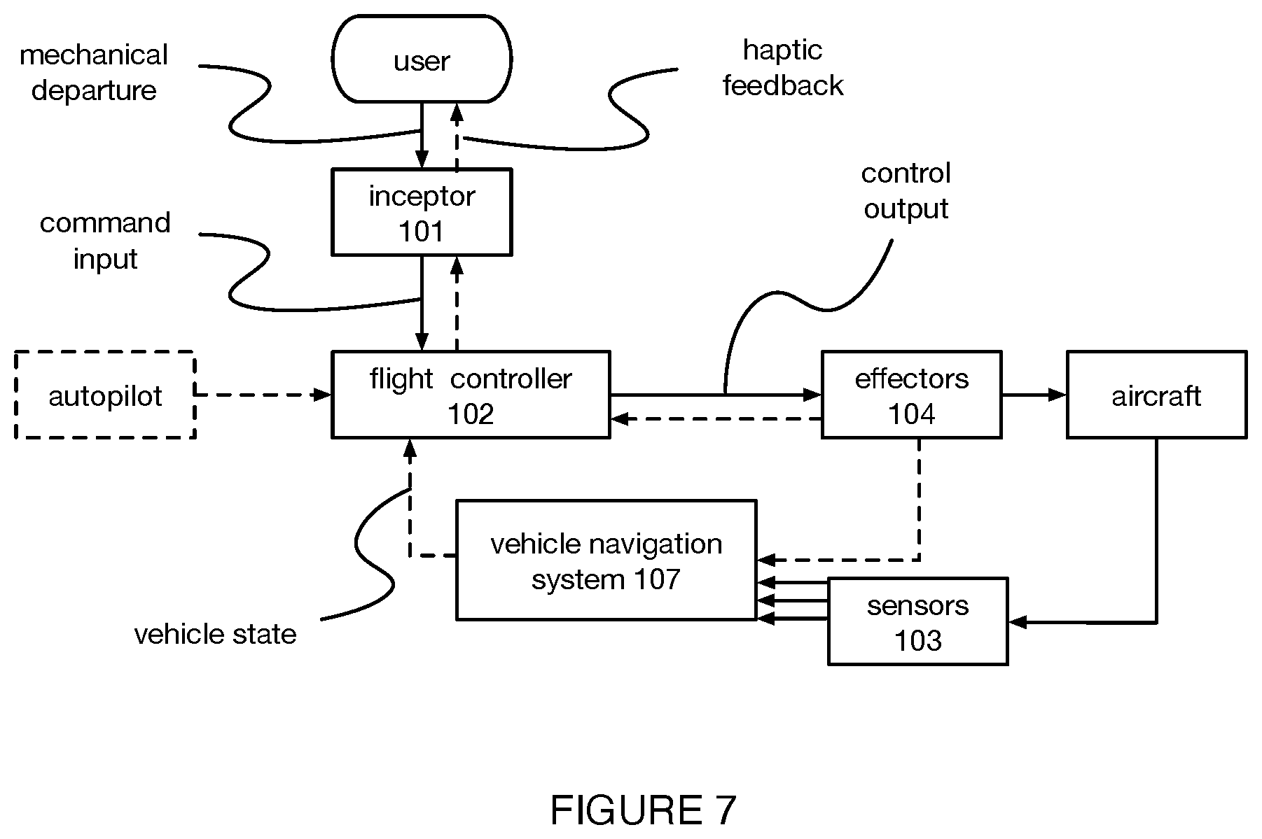 Patent US12576962 Figure 8 – Aircraft control system and method