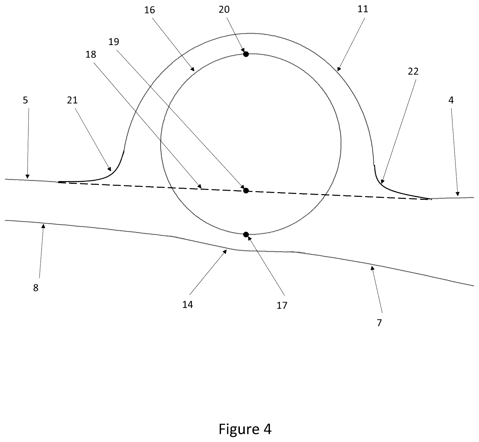 Patent US12576966 Figure 4 – Supersonic aircraft
