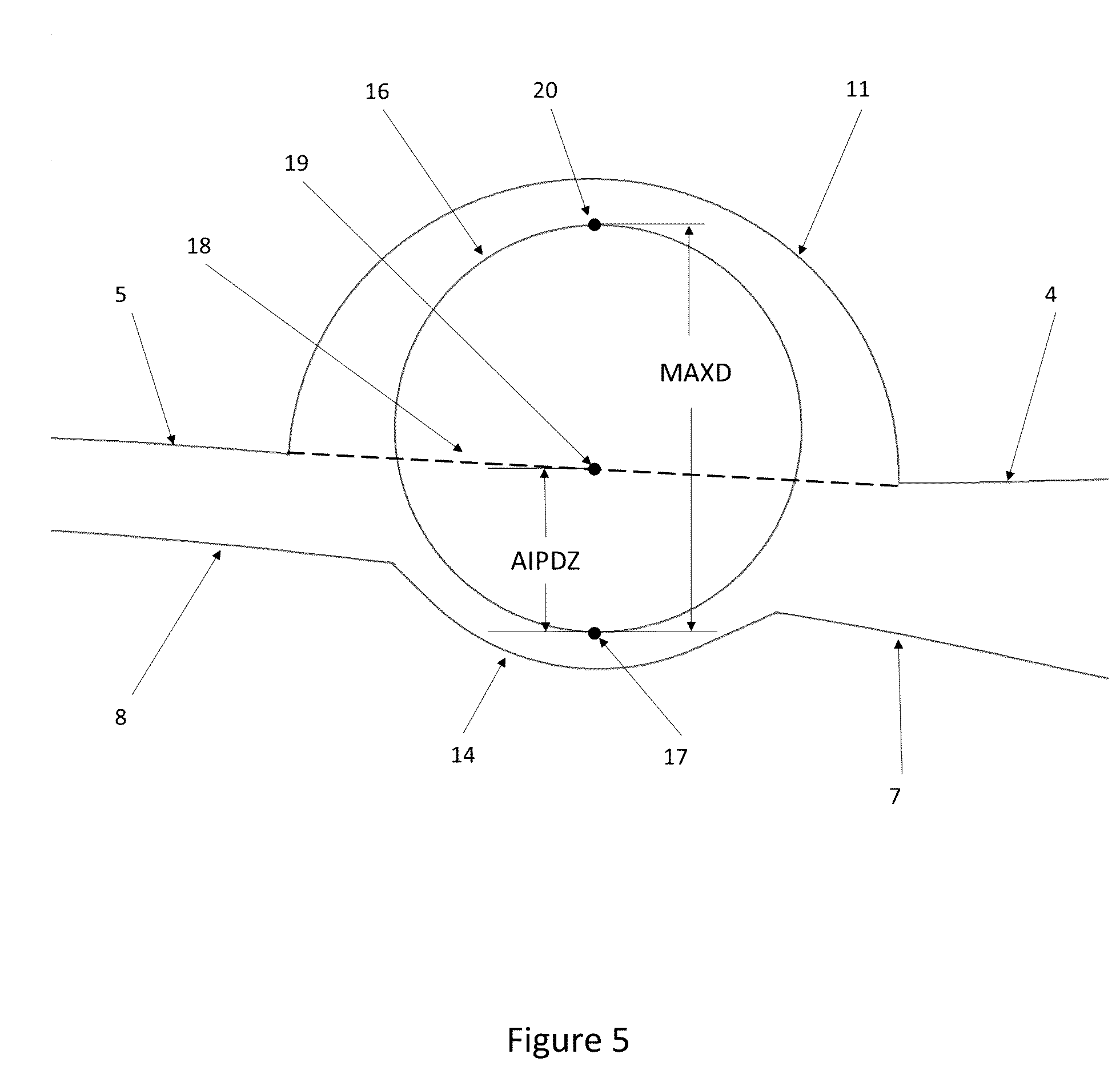 Patent US12576966 Figure 5 – Supersonic aircraft