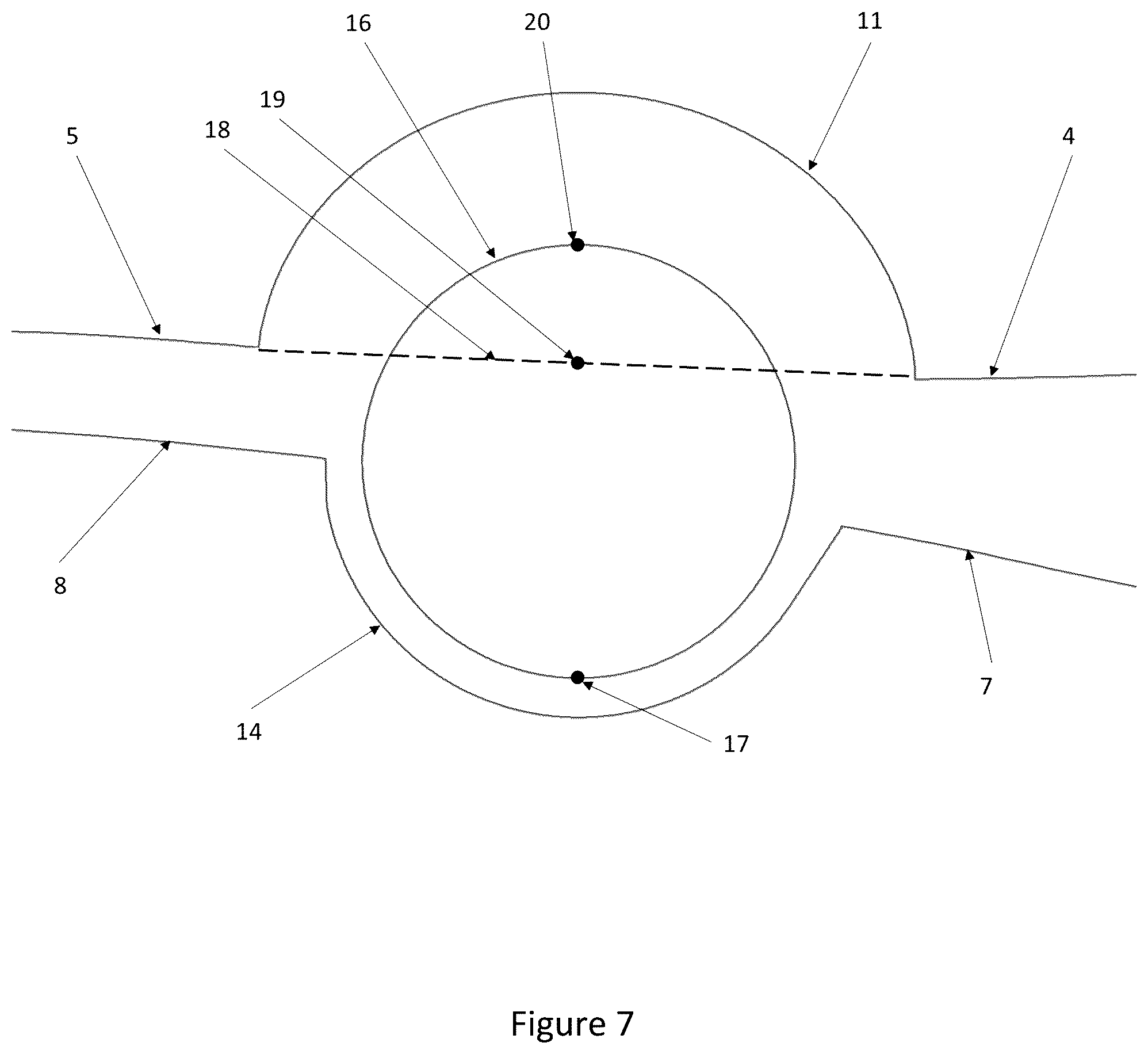Patent US12576966 Figure 7 – Supersonic aircraft