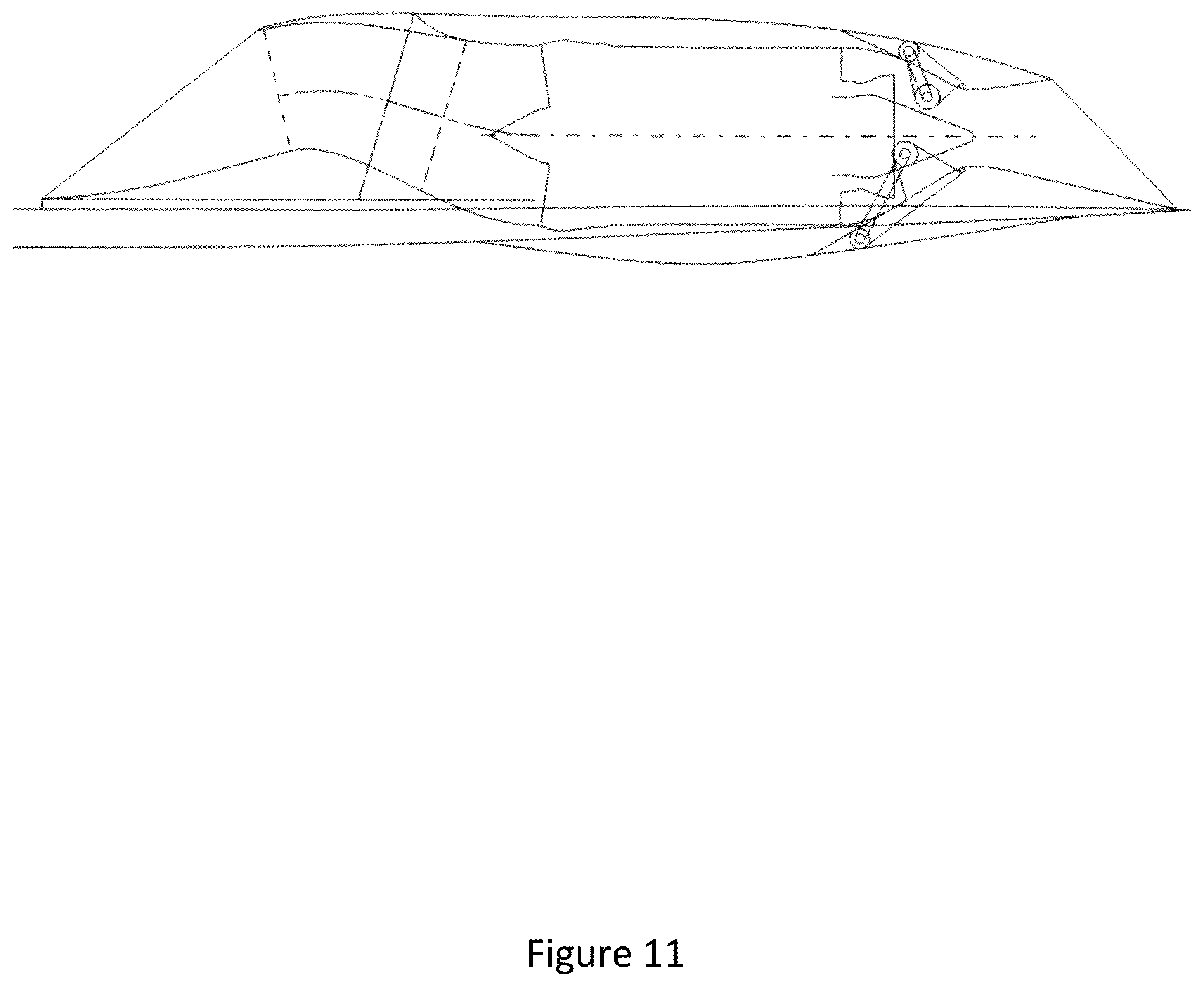 Patent US12576966 Figure 11 – Supersonic aircraft