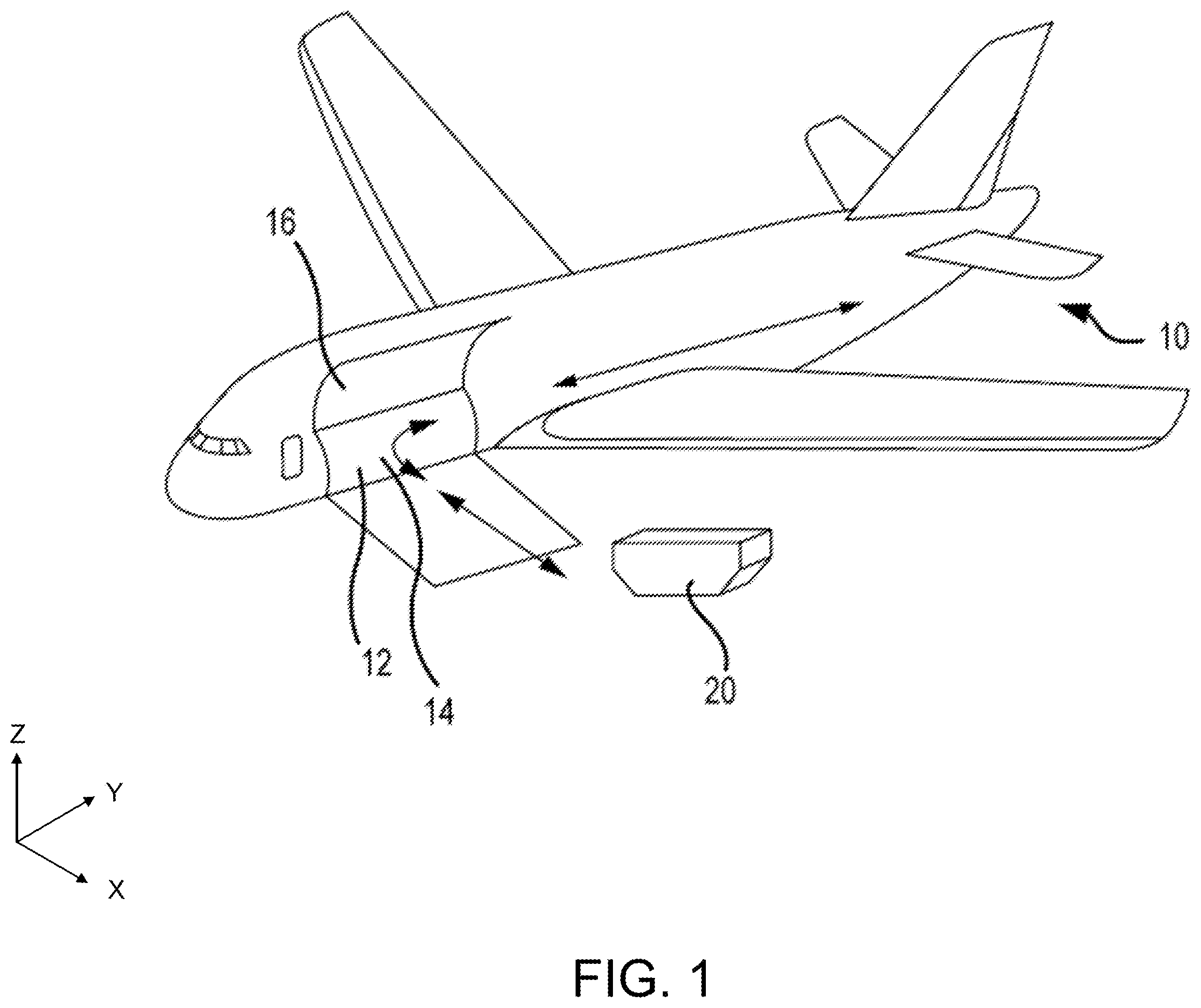Patent US12576967 Figure 1 – Solenoid actuated semi-automatic auxiliary guide assembly