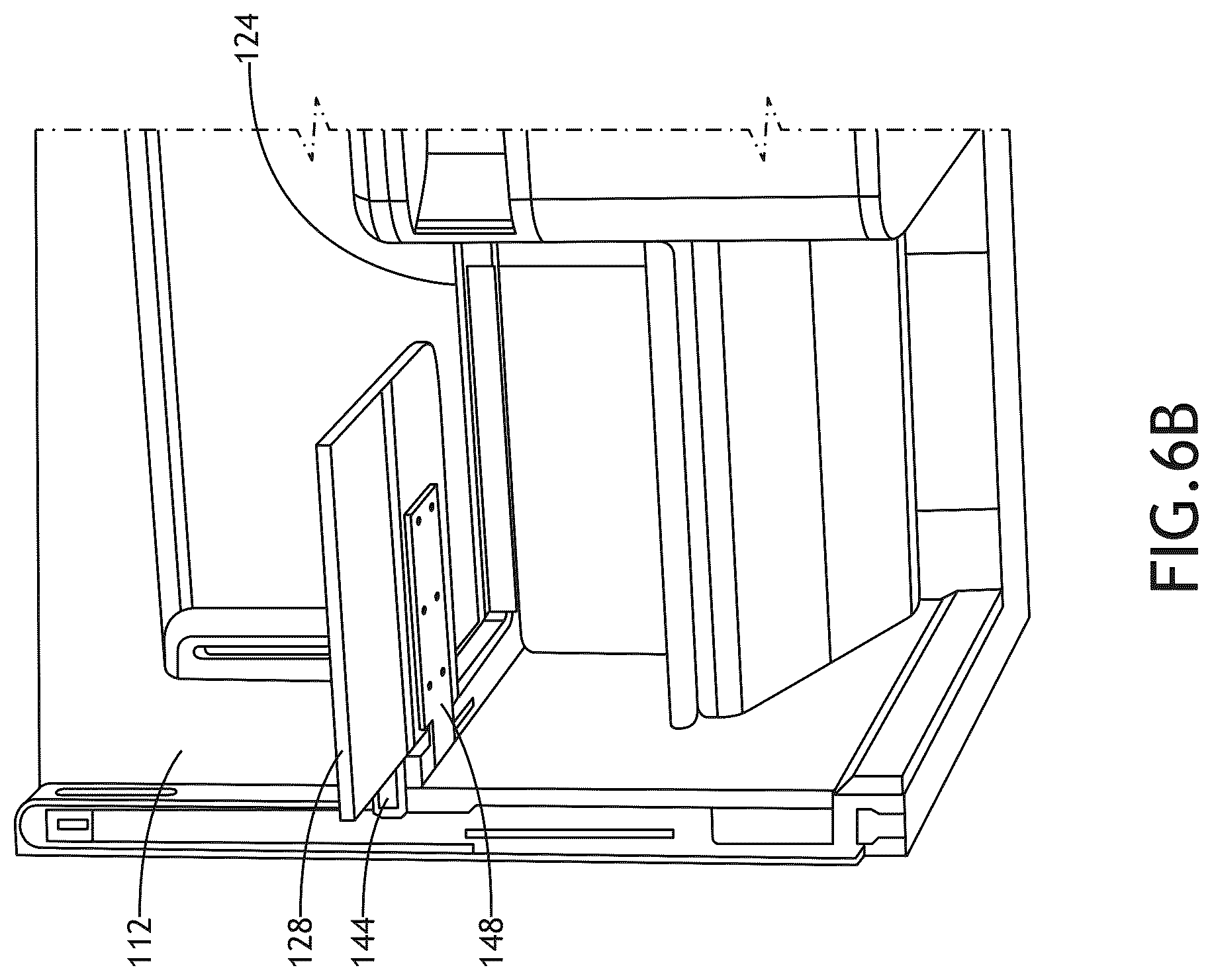 Patent US12576971 Figure 10 – Passenger suite with secondary seat and amenities
