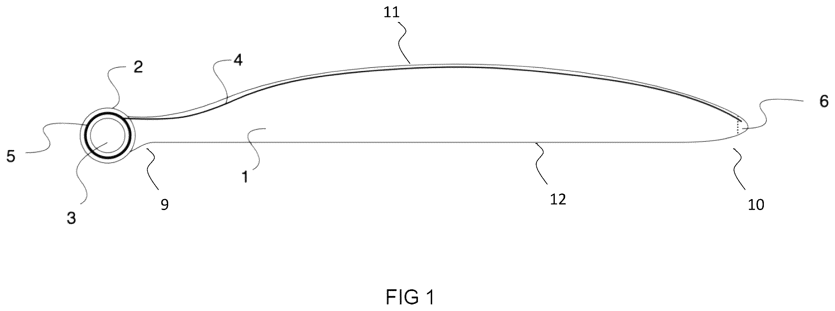 Patent US12576974 Figure 1 – System and method for de-icing of a carbon composite propeller