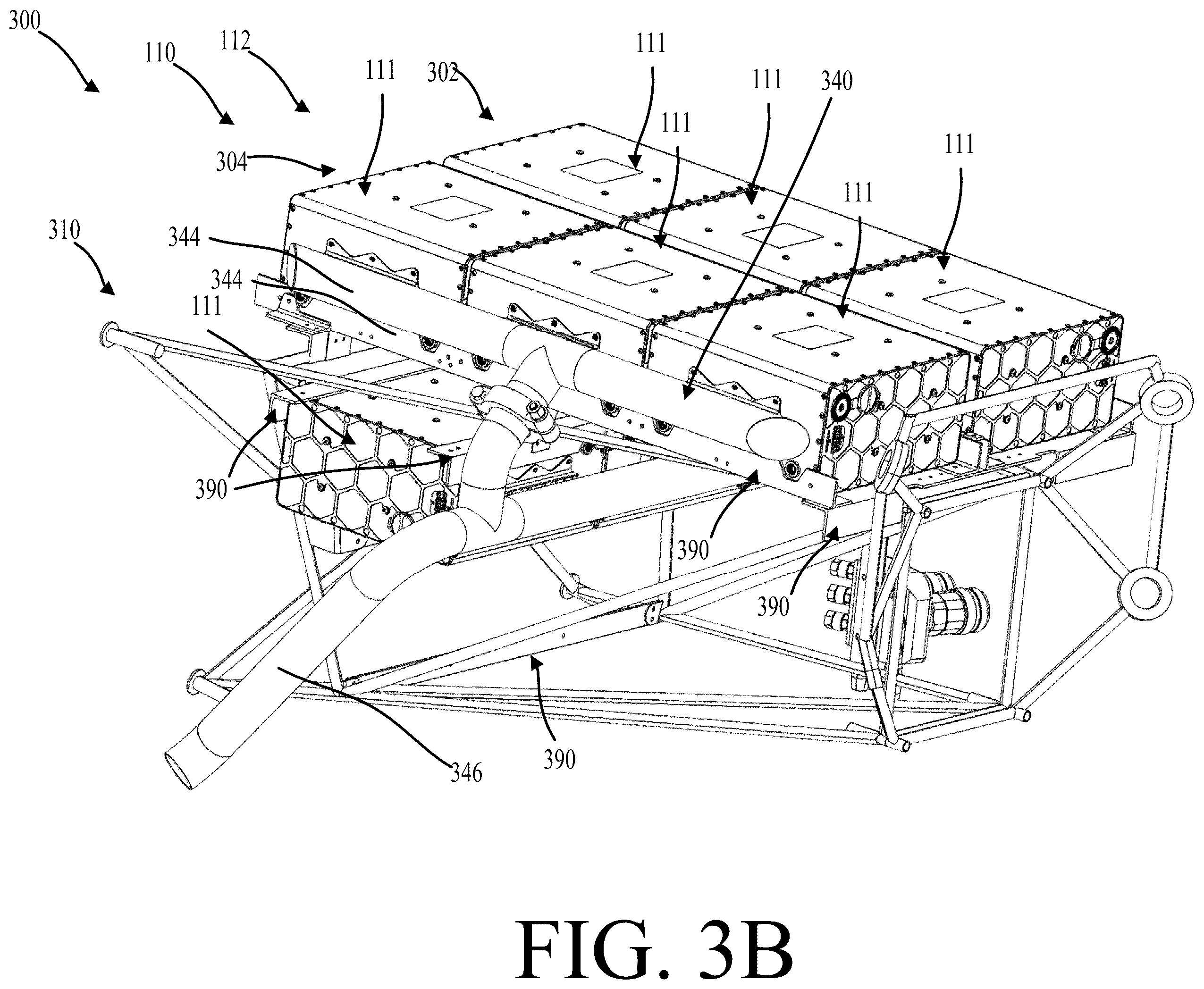 Patent US12576978 Figure 5 – Electrically powered propeller systems including an exhaust system for battery thermal management