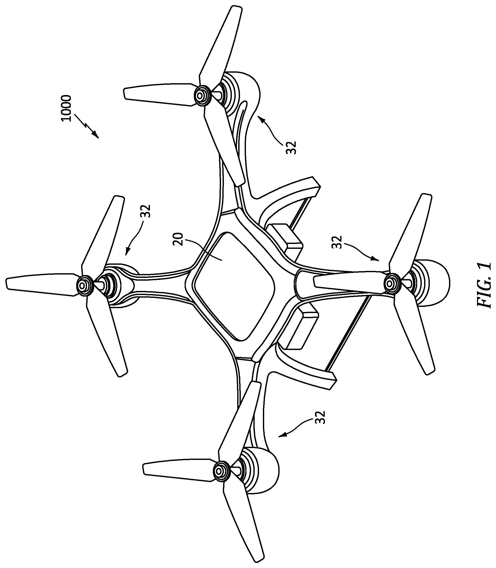 Patent US12576979 Figure 1 – Aircraft propulsion system with engine assembly, intercooler, and turbocompressor assembly